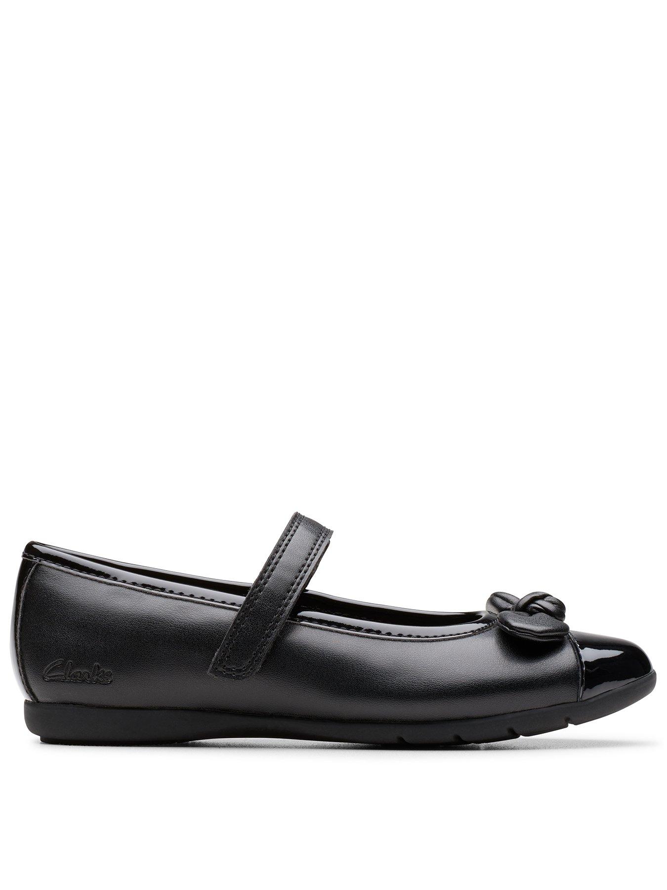 Clarks Junior/older Dance Beam K Mary-jane Shoe - Black