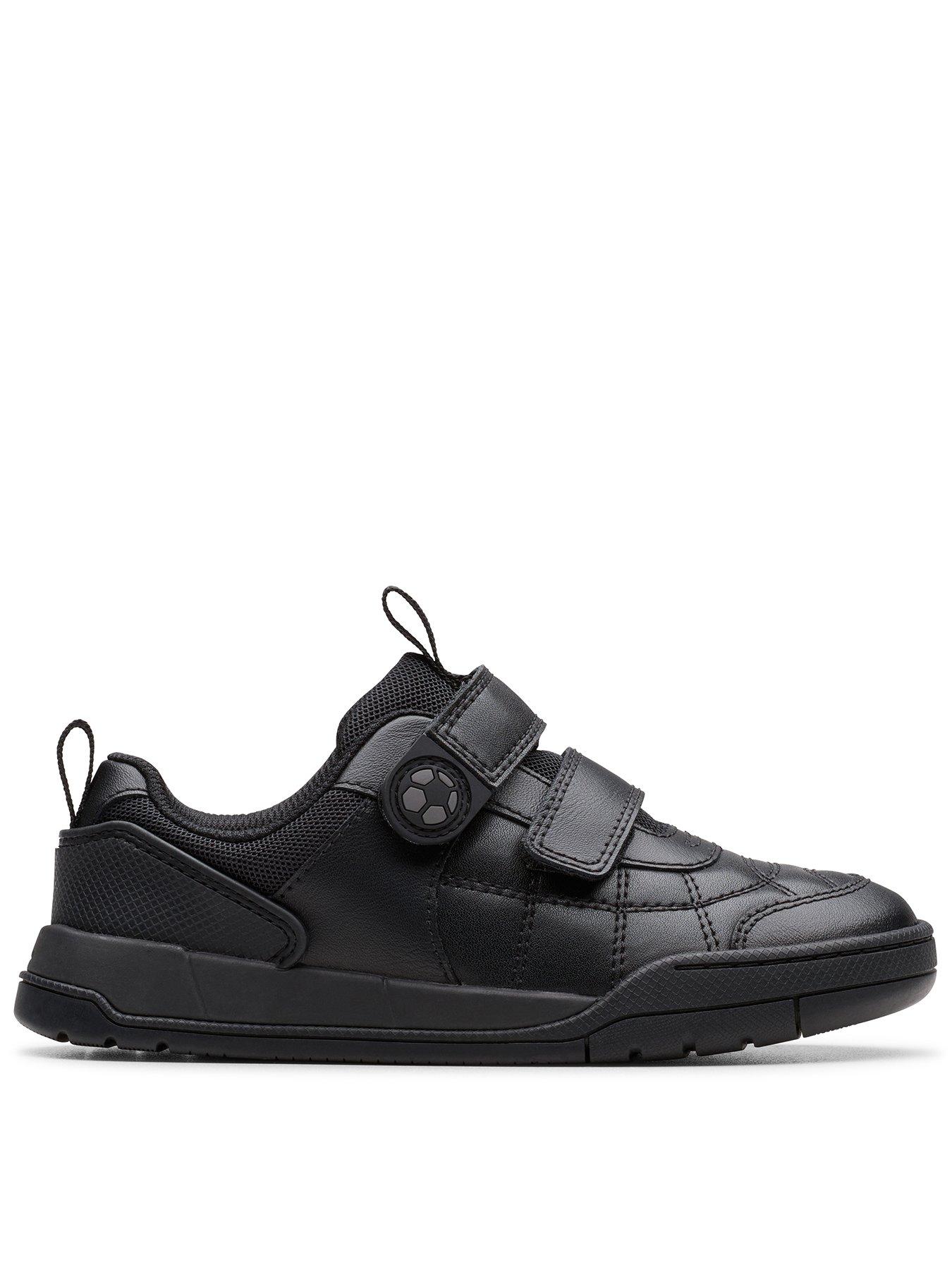 clarks-laser-cross-k-juniornbsp--black