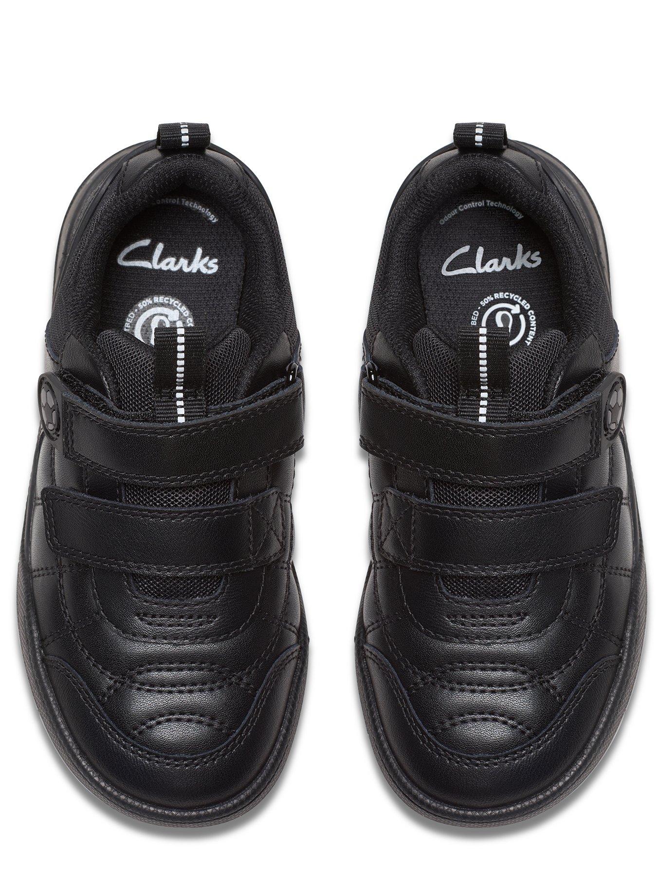  image of clarks-laser-cross-k-juniornbsp--black