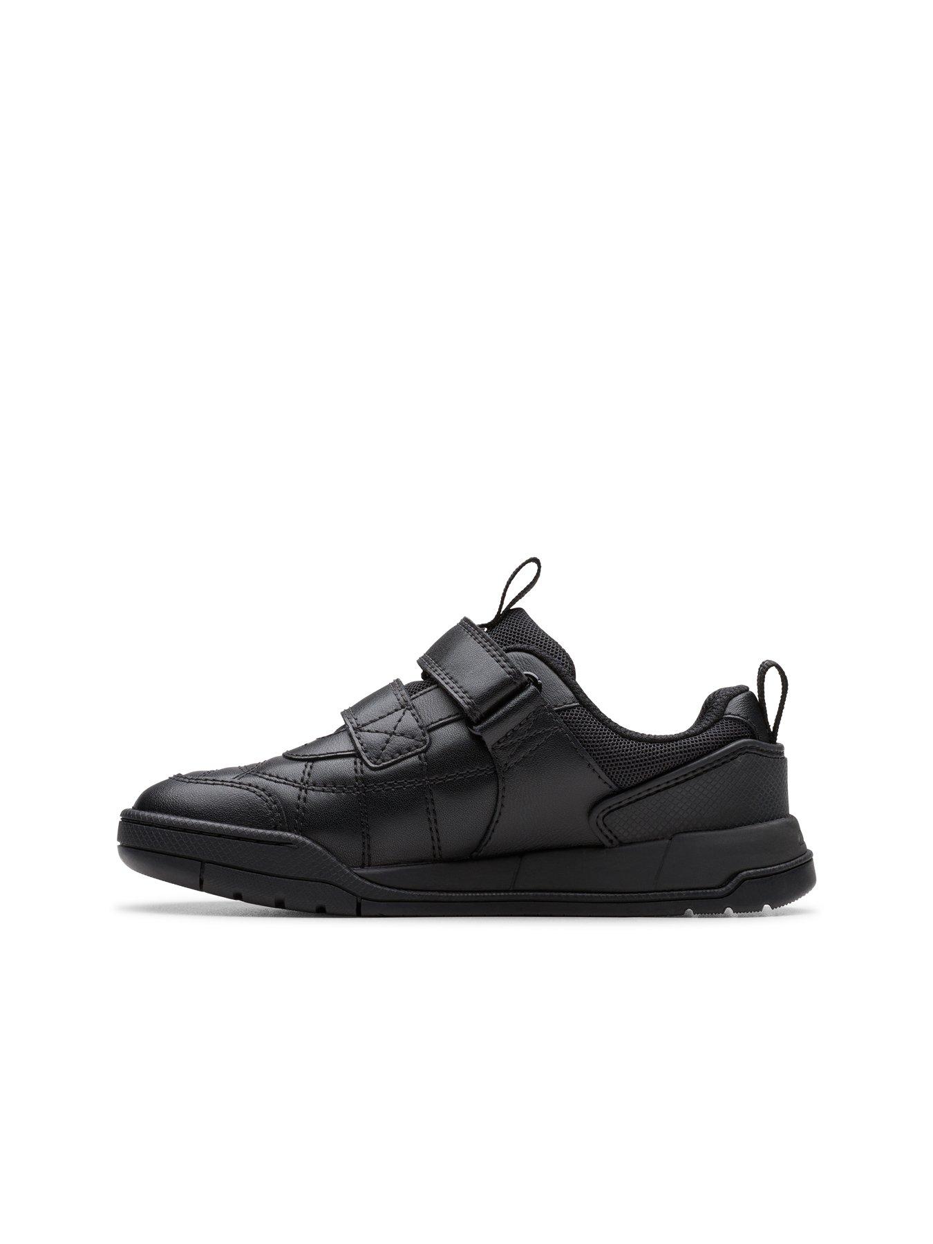  image of clarks-laser-cross-k-juniornbsp--black