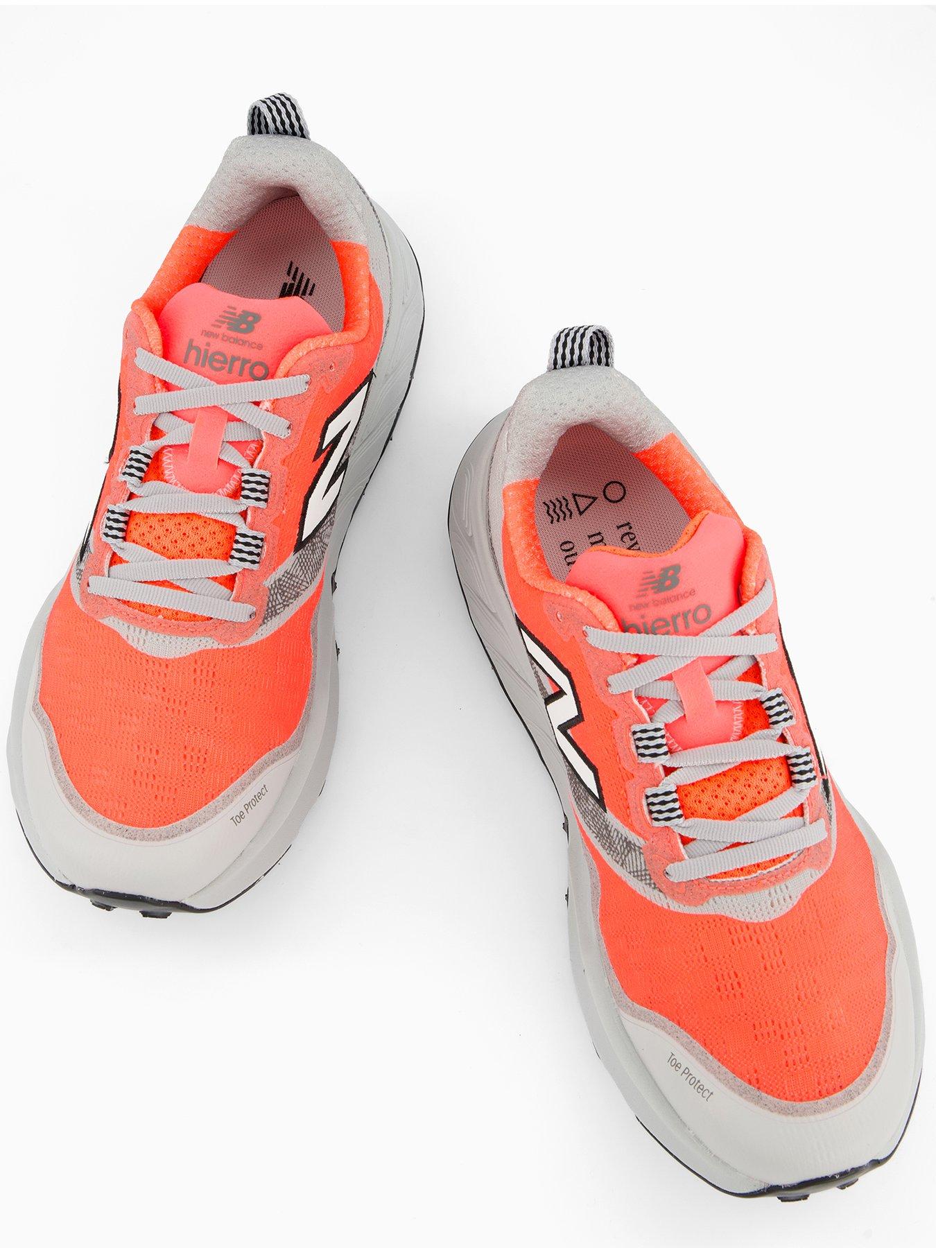 Image 3 of 7 of New Balance Mens Trail Running Fresh Foam X Hierro V9 Trainers - Grey/Red