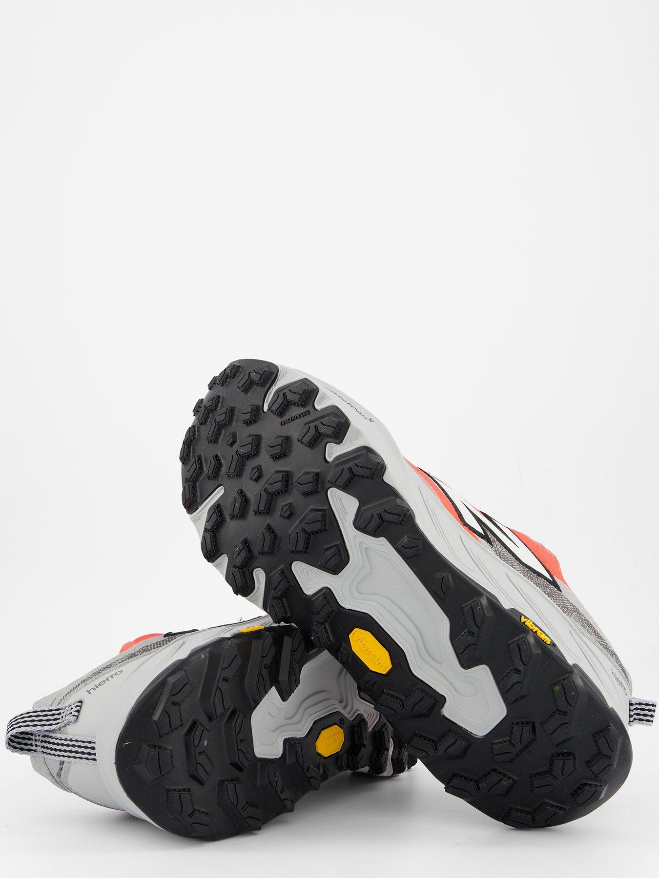 Image 4 of 7 of New Balance Mens Trail Running Fresh Foam X Hierro V9 Trainers - Grey/Red