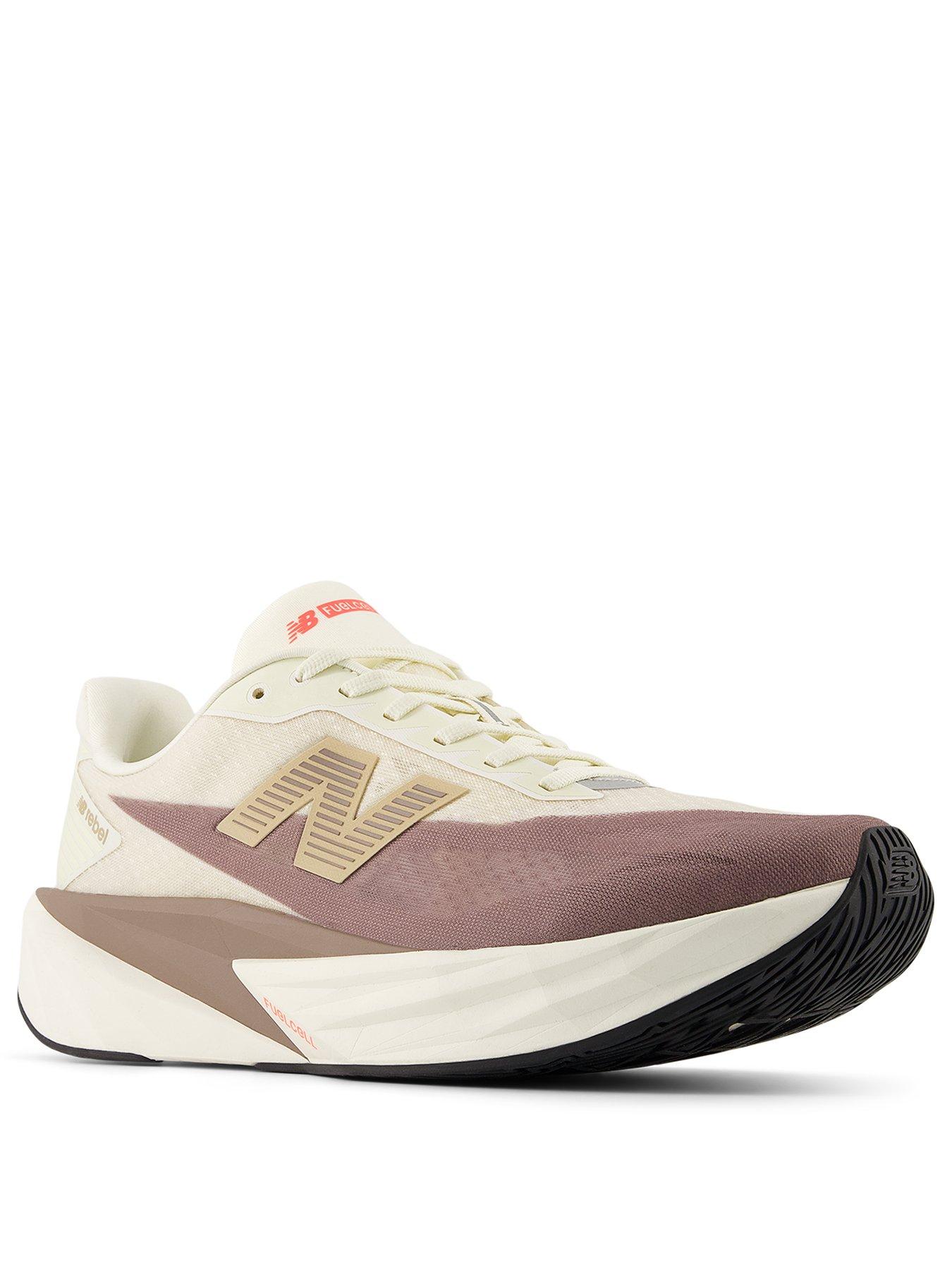 Image 2 of 6 of New Balance Mens Running Fuelcell Rebel V5 Trainers - Brown