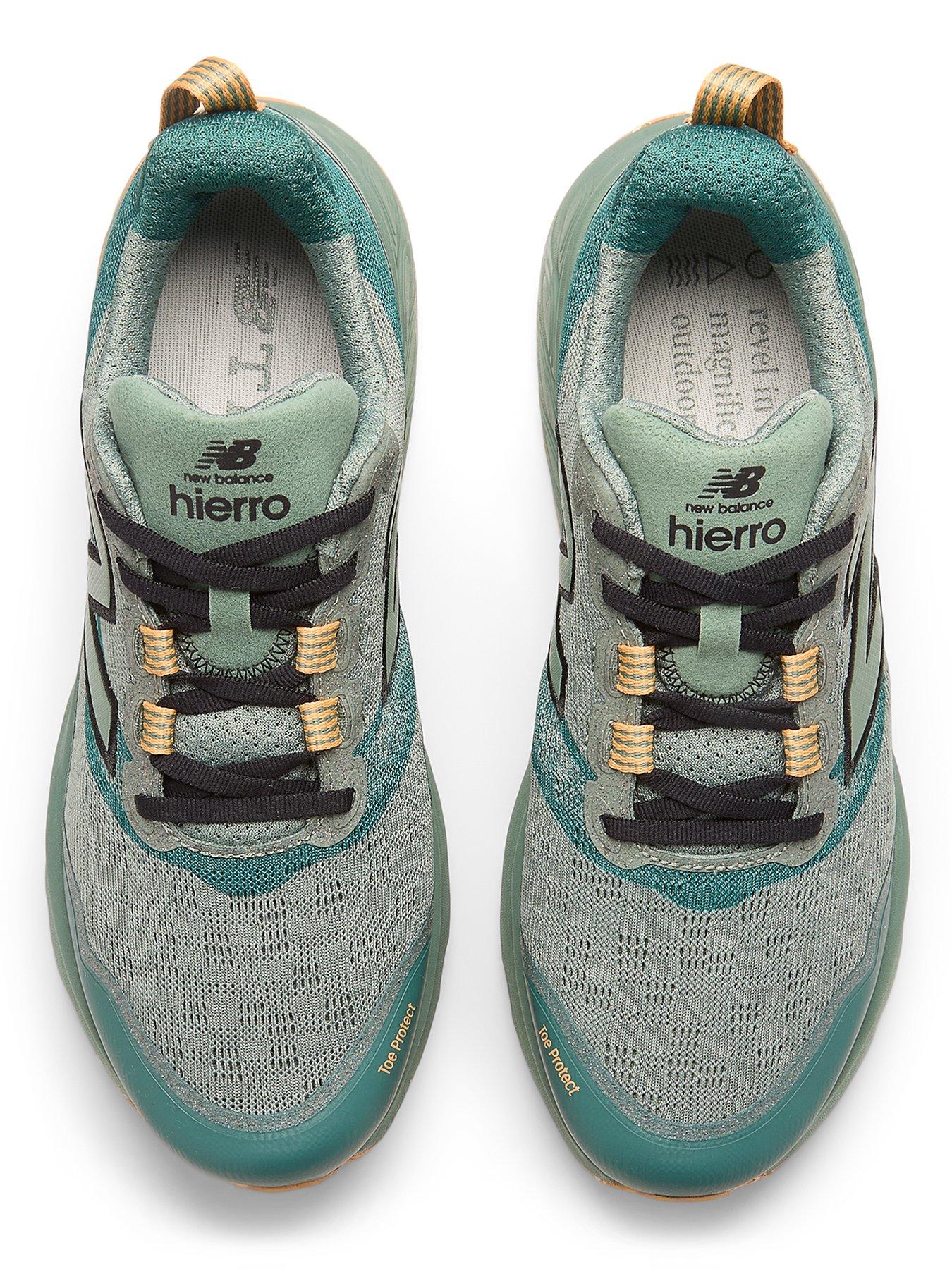 Image 4 of 4 of New Balance Mens Trail Running Fresh Foam X Hierro V9 Trainers - Green