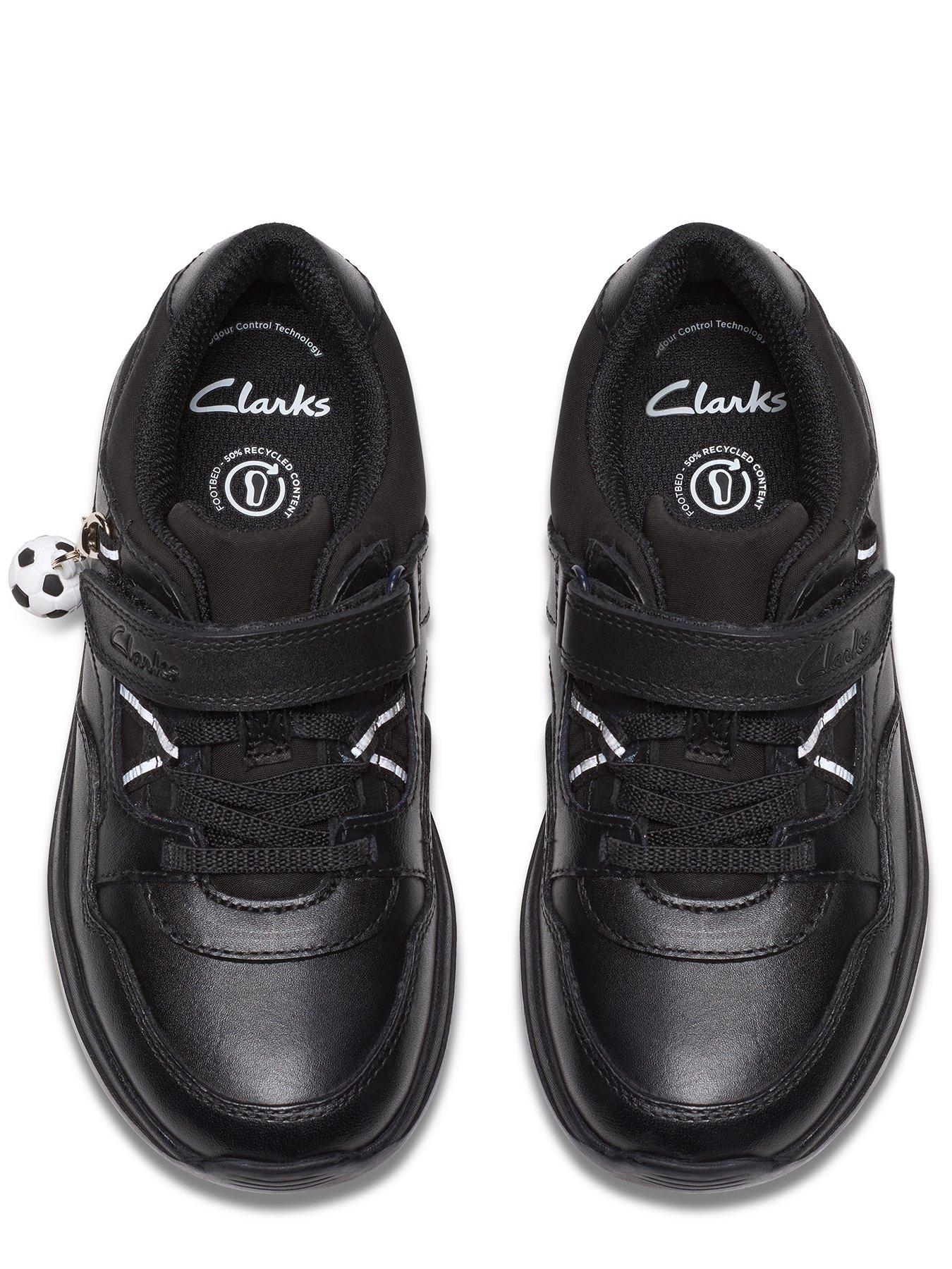  image of clarks-daze-kick-k-juniornbsp--black
