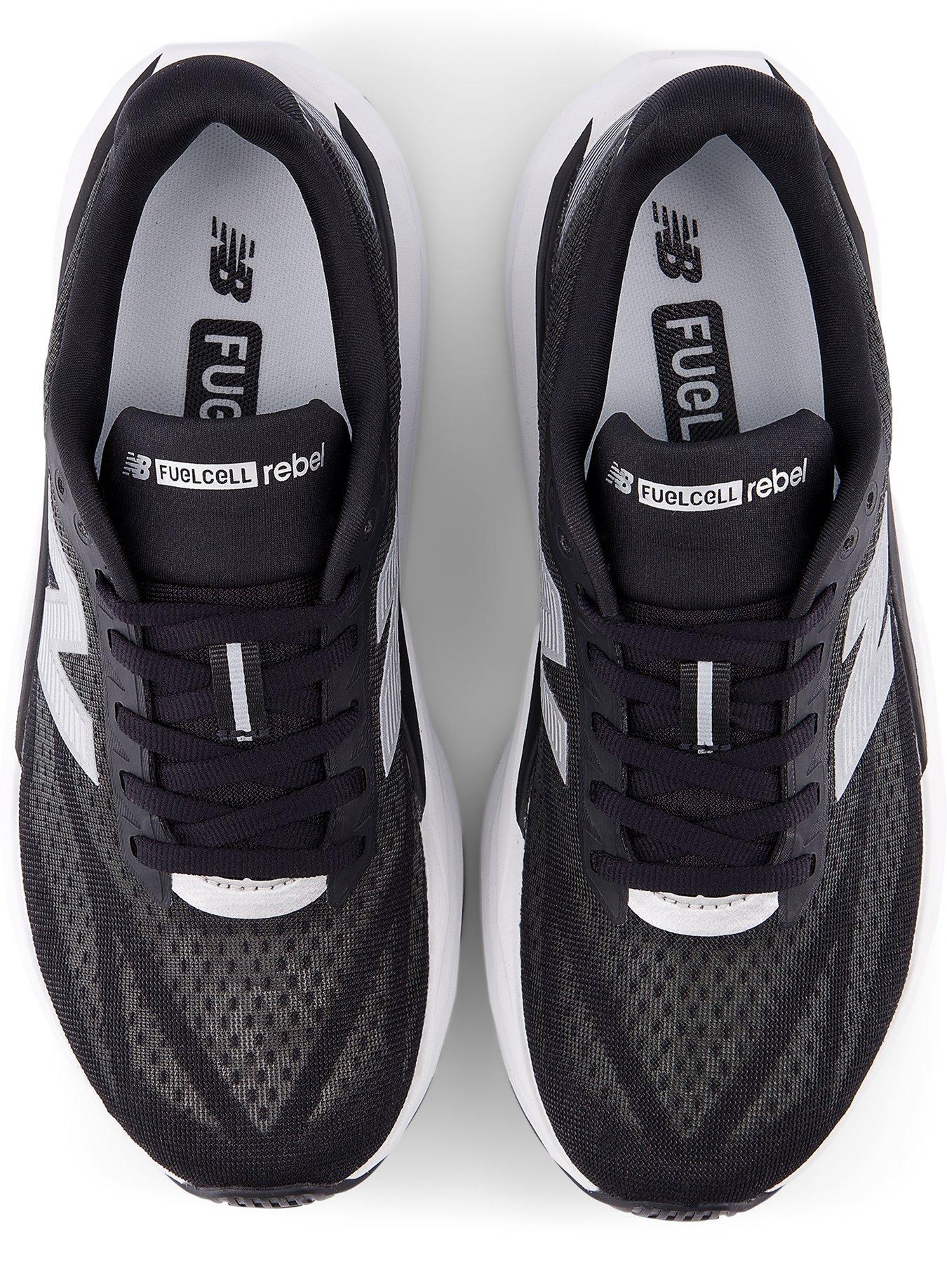  image of new-balance-womens-running-fuelcell-rebel-v5-trainers-black