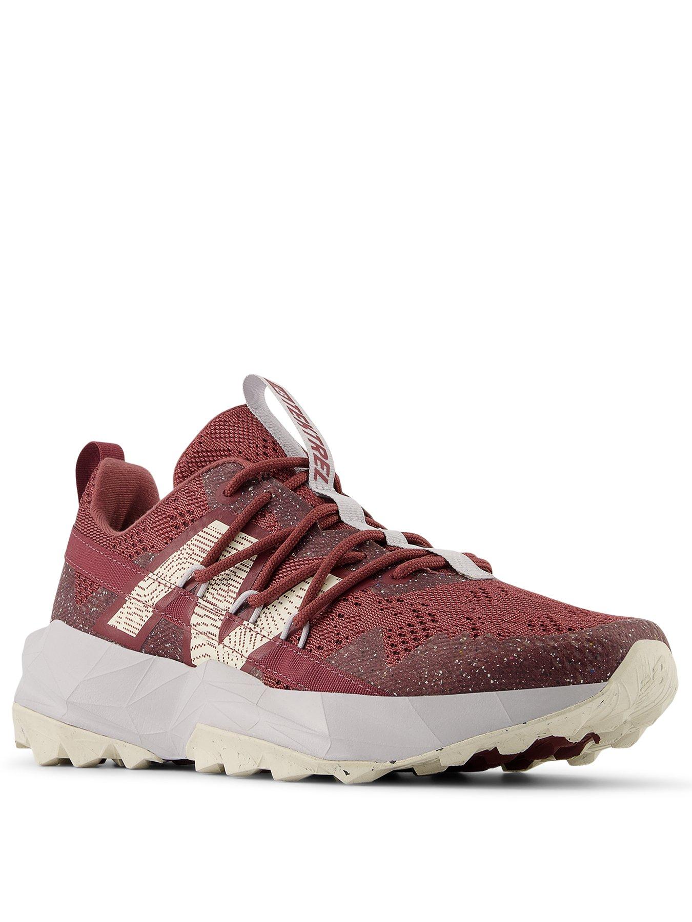  image of new-balance-womens-trail-running-tektrel-trainers-red