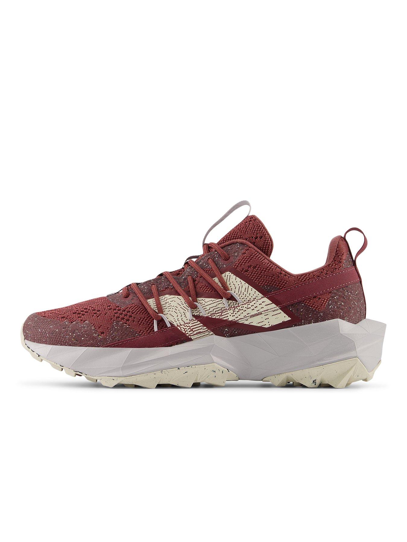  image of new-balance-womens-trail-running-tektrel-trainers-red