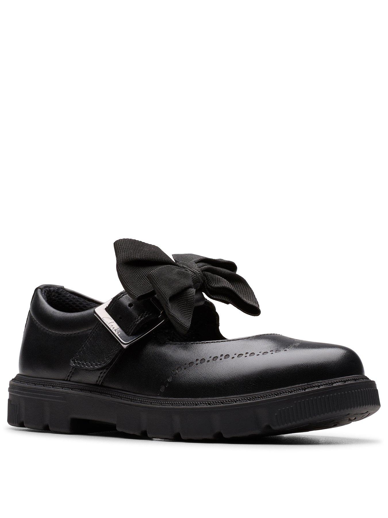 Image 2 of 6 of Clarks Lorcam Jane K. Older/junior&nbsp;- Black