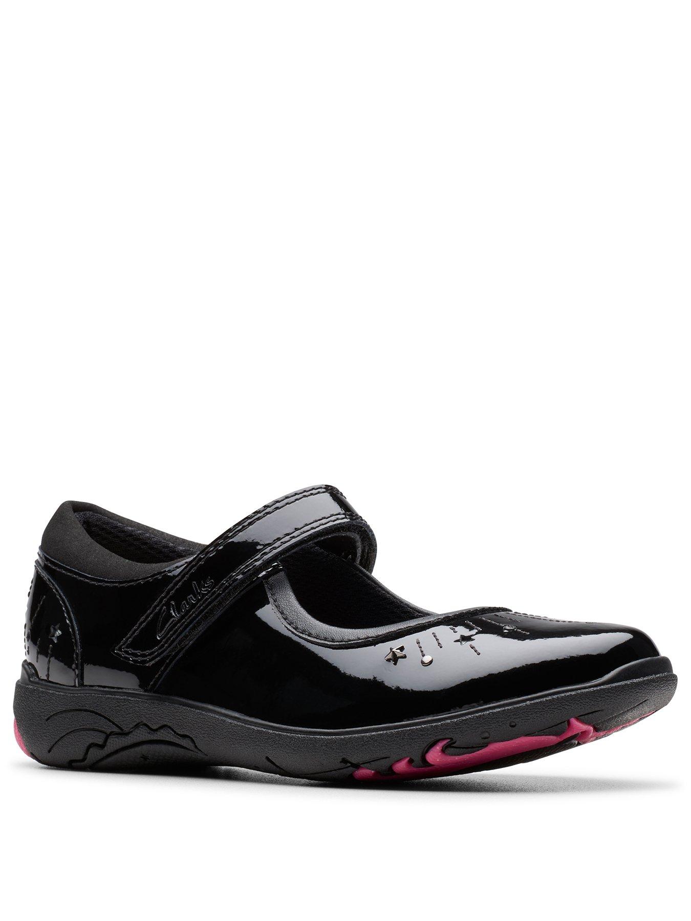 Image 2 of 6 of Clarks Relda Wish K. Junior&nbsp;- Black