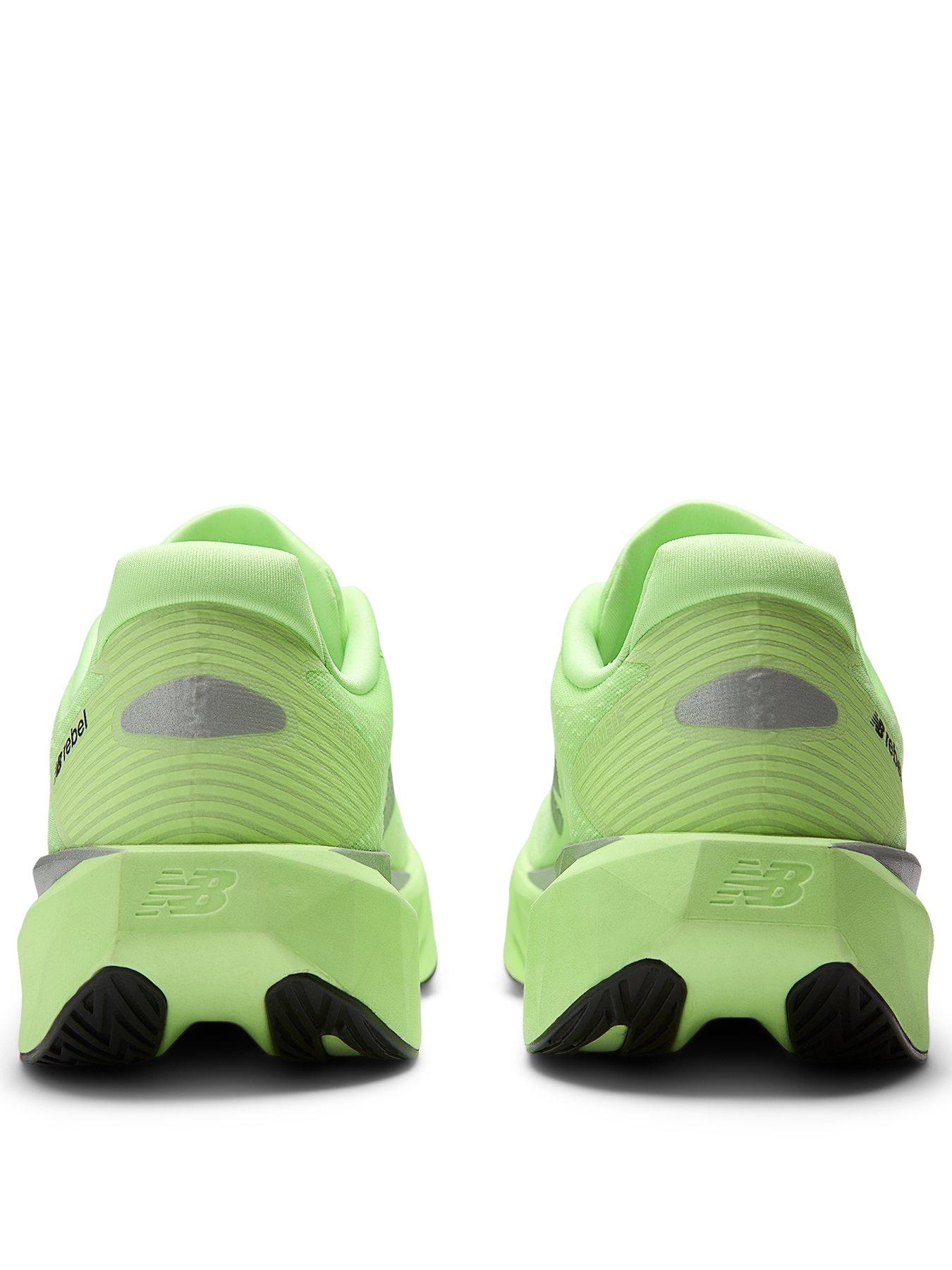  image of new-balance-mens-running-fuelcell-rebel-v5-trainers-green