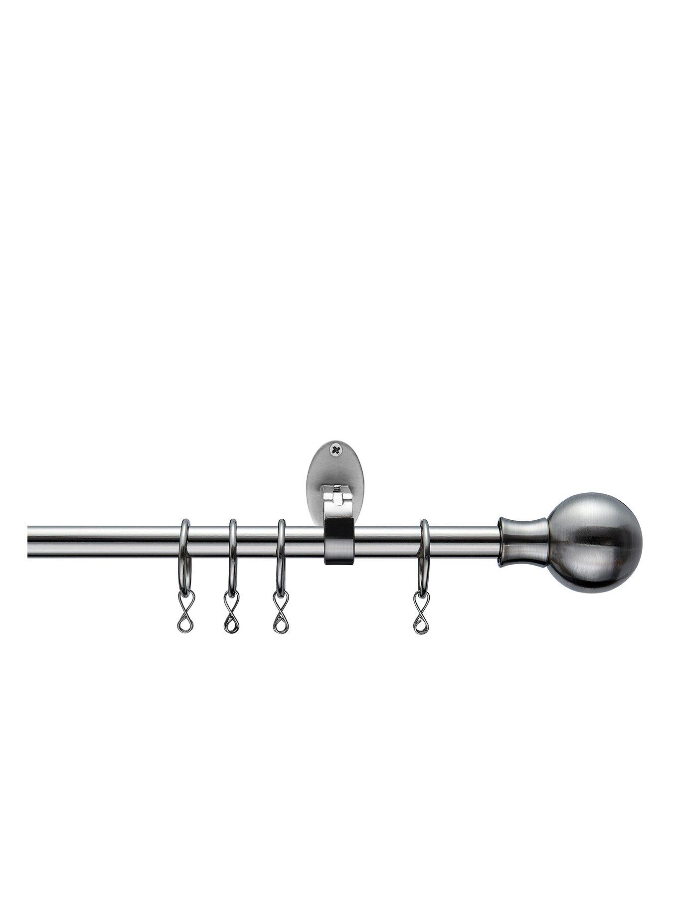  image of very-home-extendable-curtain-pole-with-ball-finialsnbsp