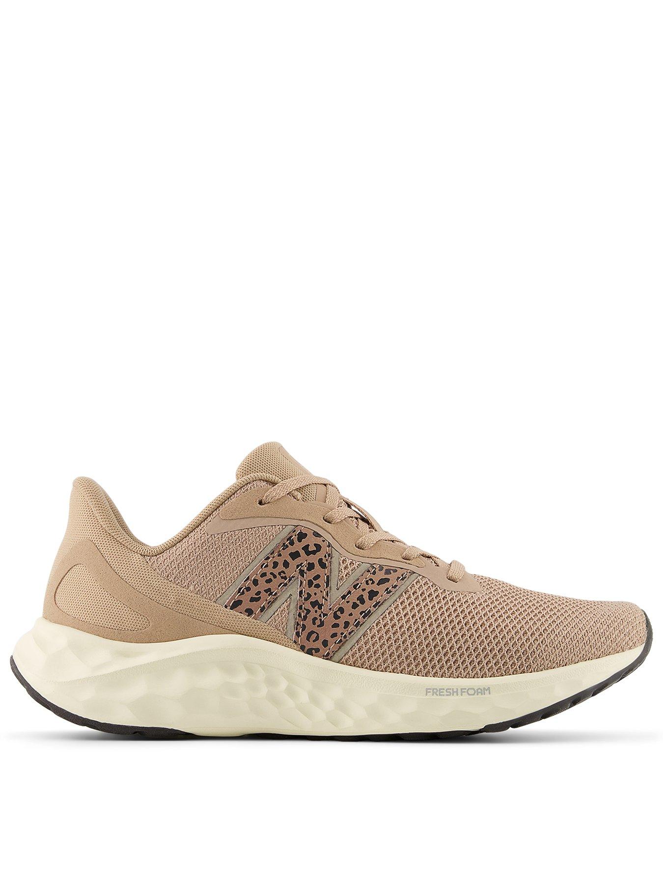 New Balance Womens Running Fresh Foam Arishi V4 Trainers - Beige