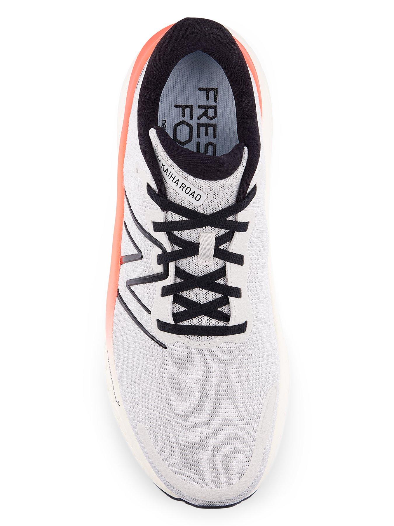  image of new-balance-mens-running-fresh-foam-kaiha-road-trainers-grey