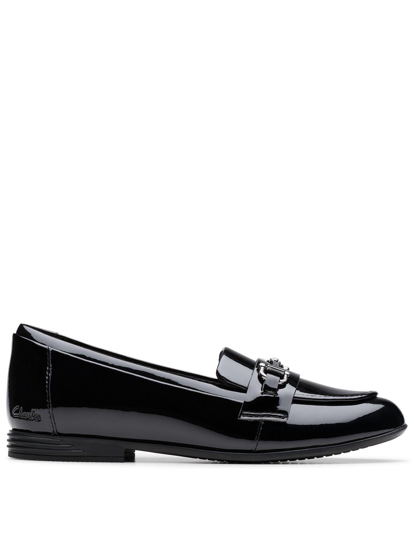  image of clarks-older-finja-loafer-black