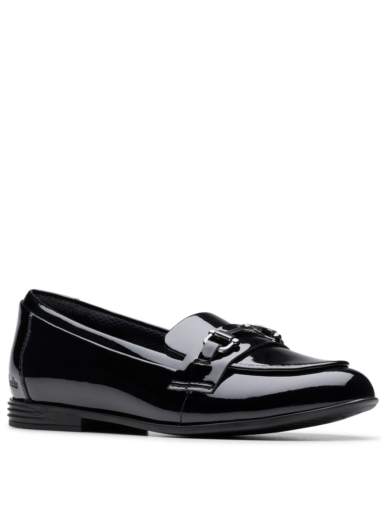  image of clarks-older-finja-loafer-black