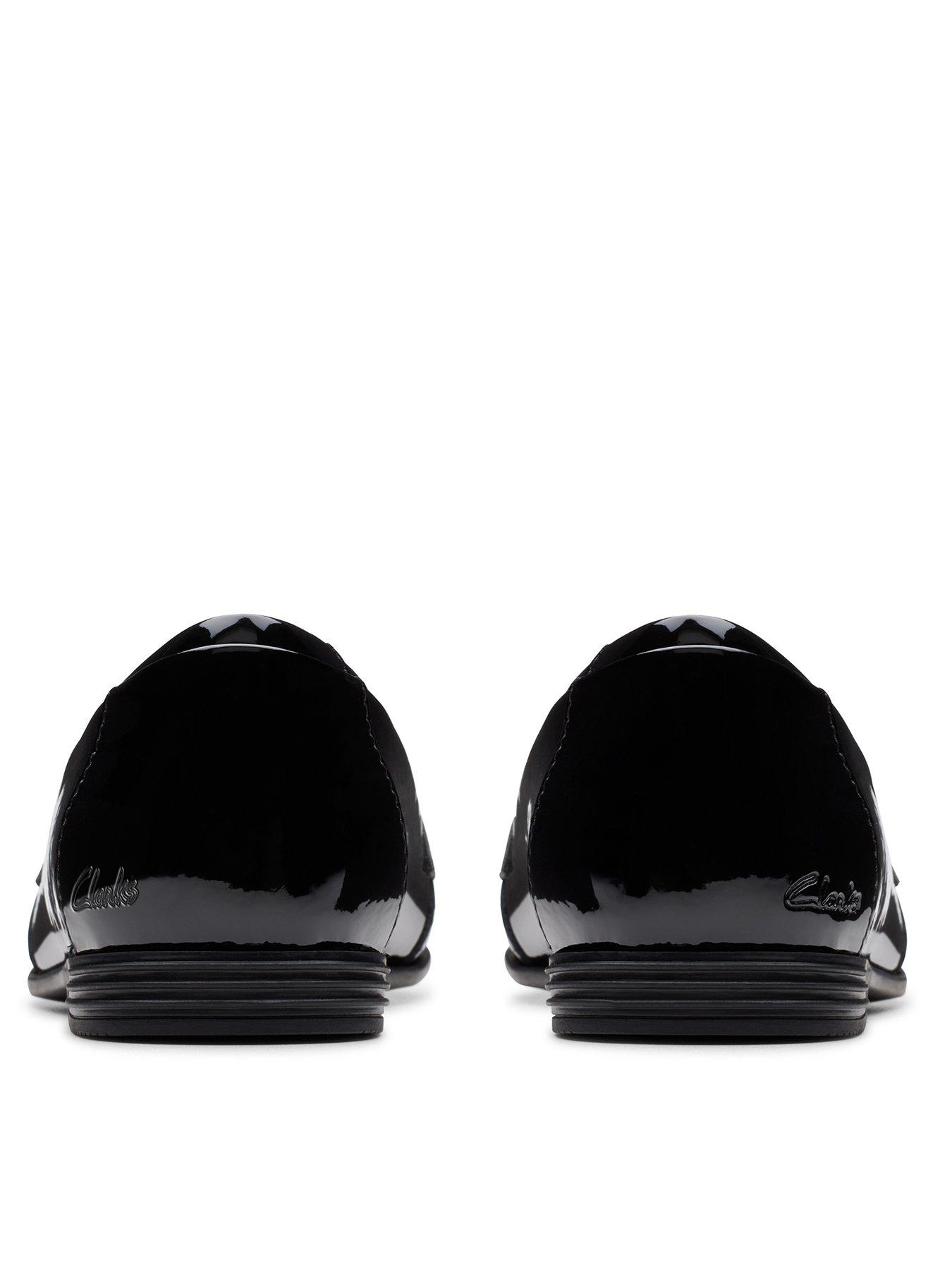  image of clarks-older-finja-loafer-black