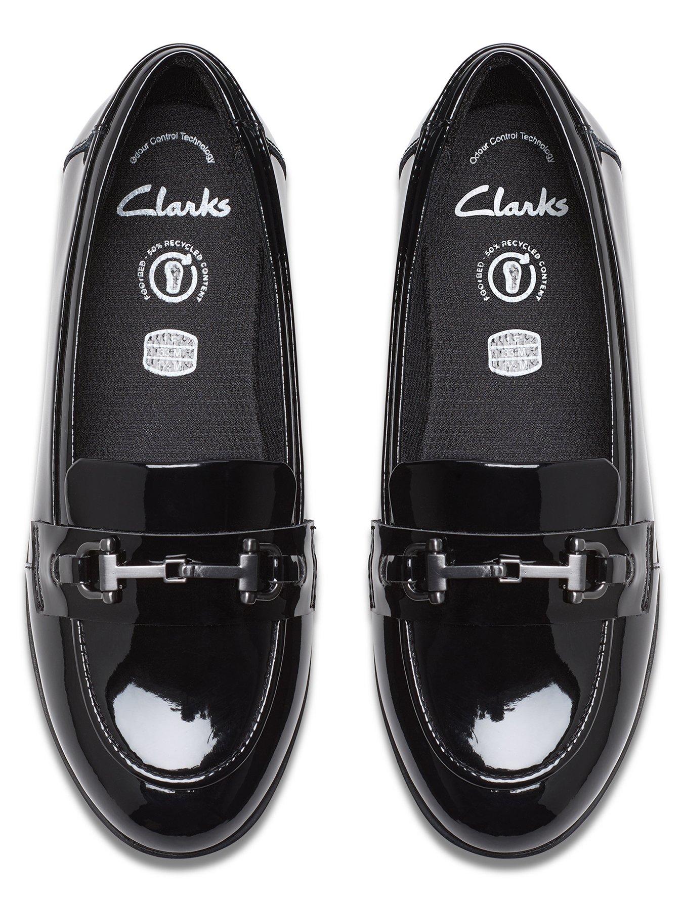  image of clarks-older-finja-loafer-black