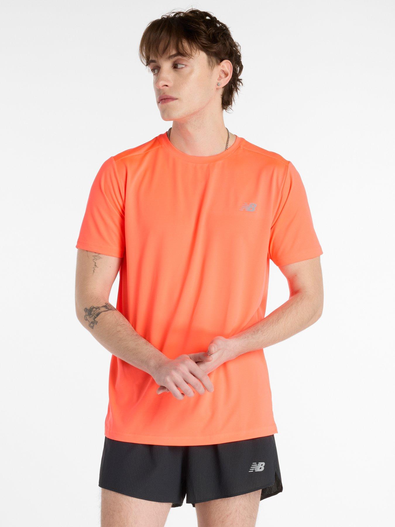 undefined Mens Running Essential T-Shirt - Red