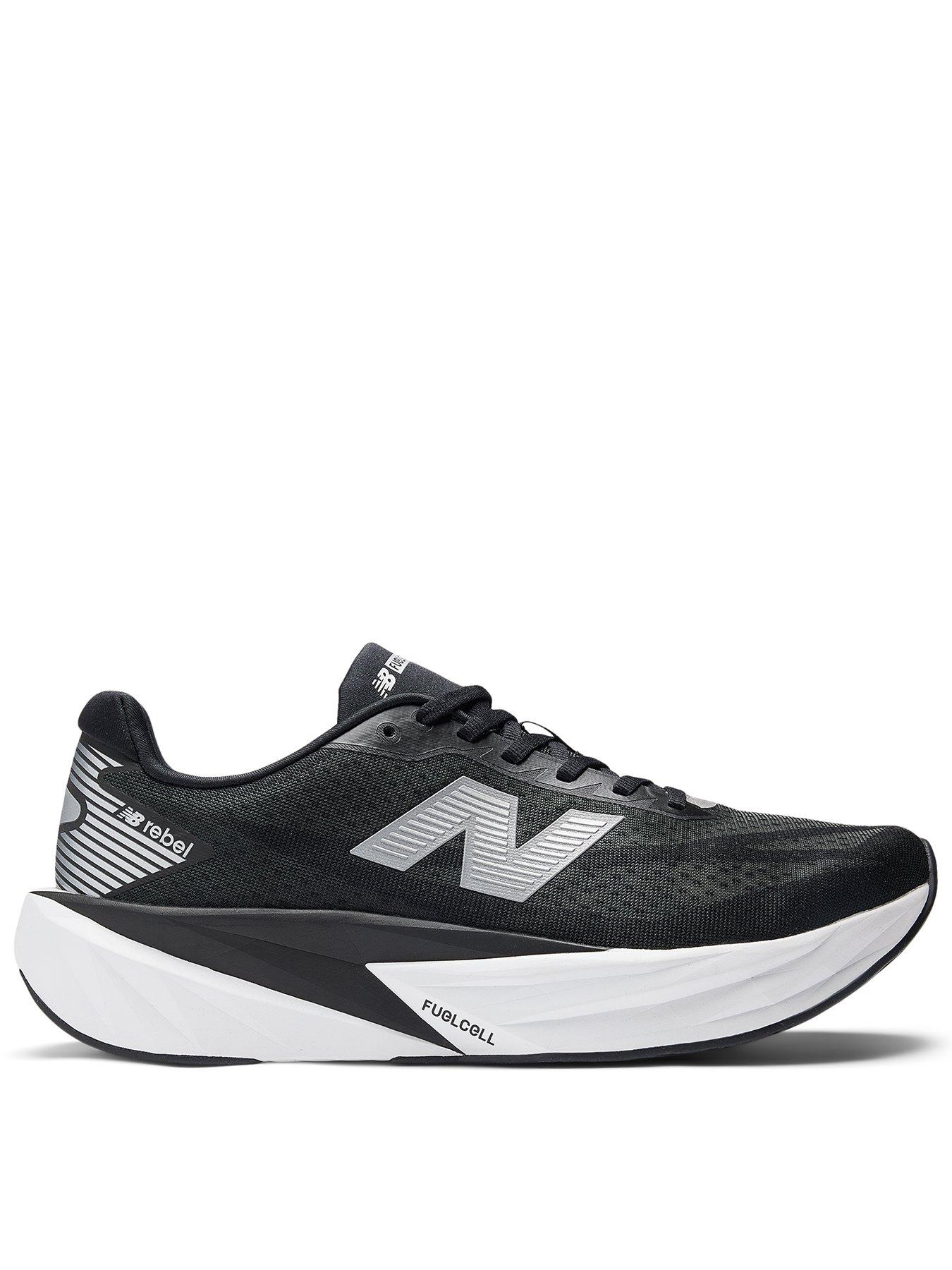undefined Mens Running Fuelcell Rebel V5 Trainers - Black