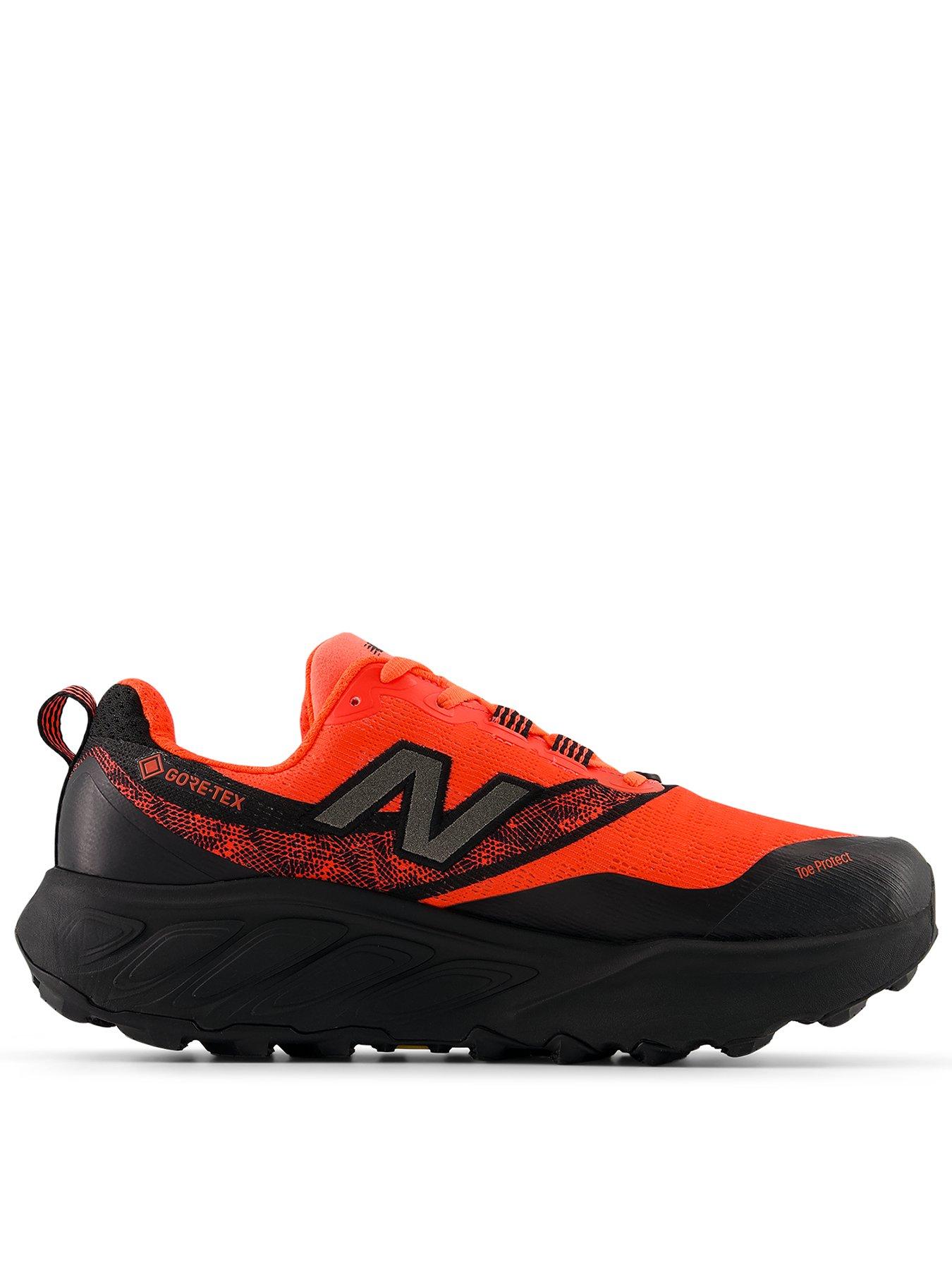 New Balance Mens Trail Running Fresh Foam X Hierro V9 Goretex Trainers - Red