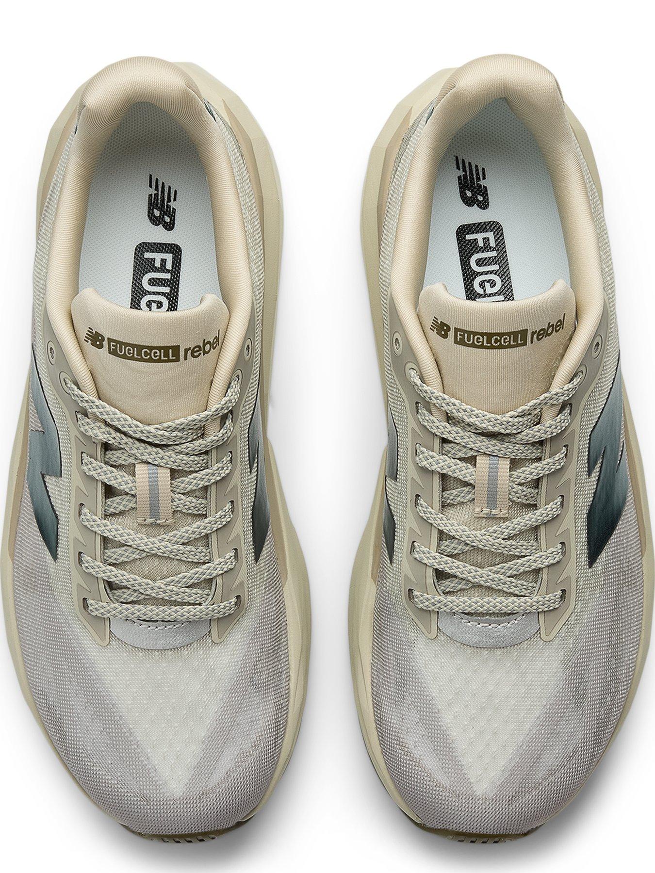 Image 4 of 5 of New Balance Womens Running Fuelcell Rebel V5 Trainers - White