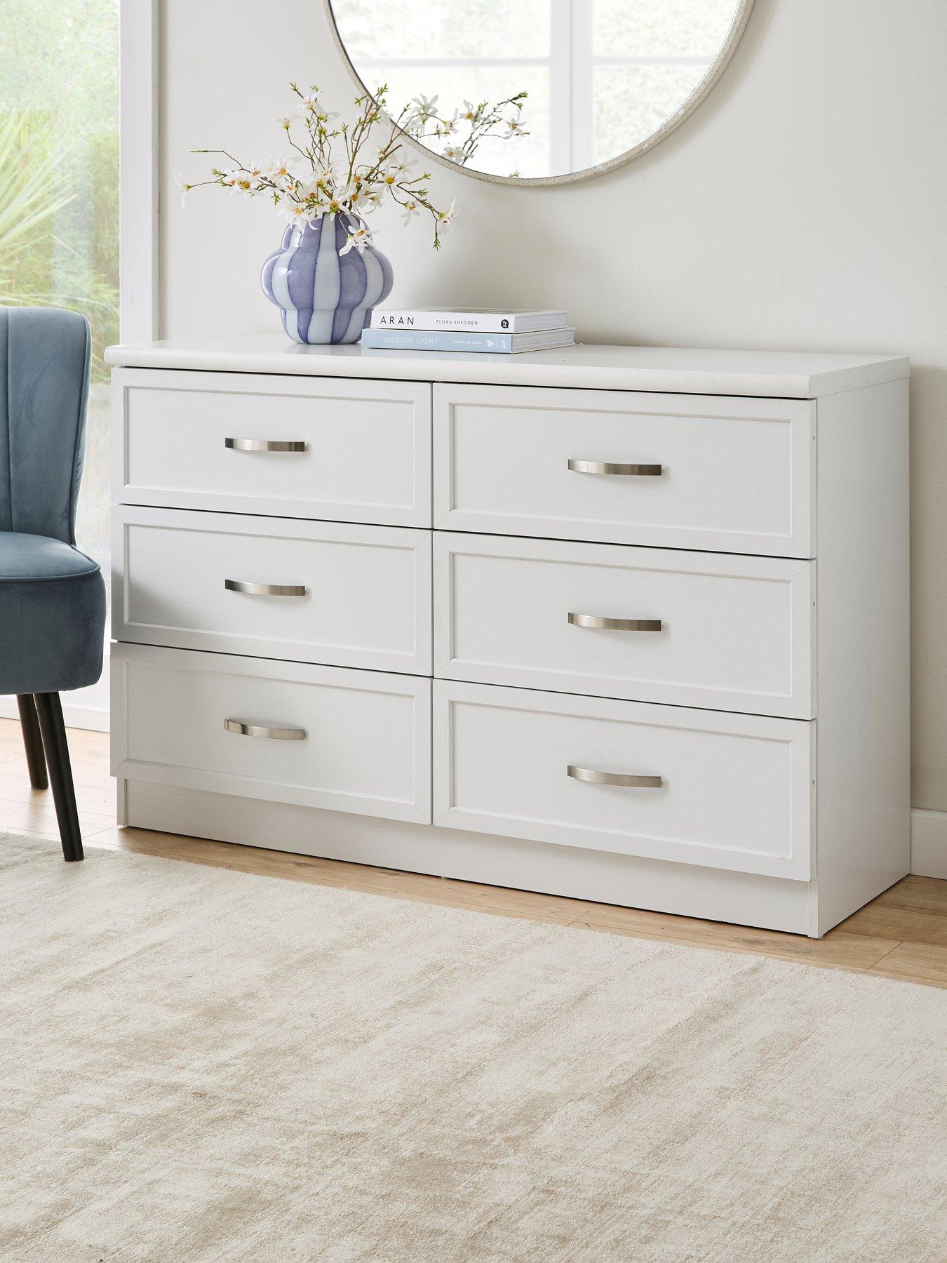 The Very Collection Camberley 3 + 3 Drawer Chest