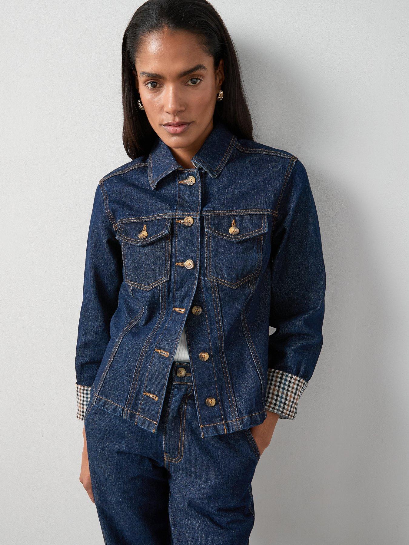 undefined Denim Heritage Co-ord Jacket - Dark Wash