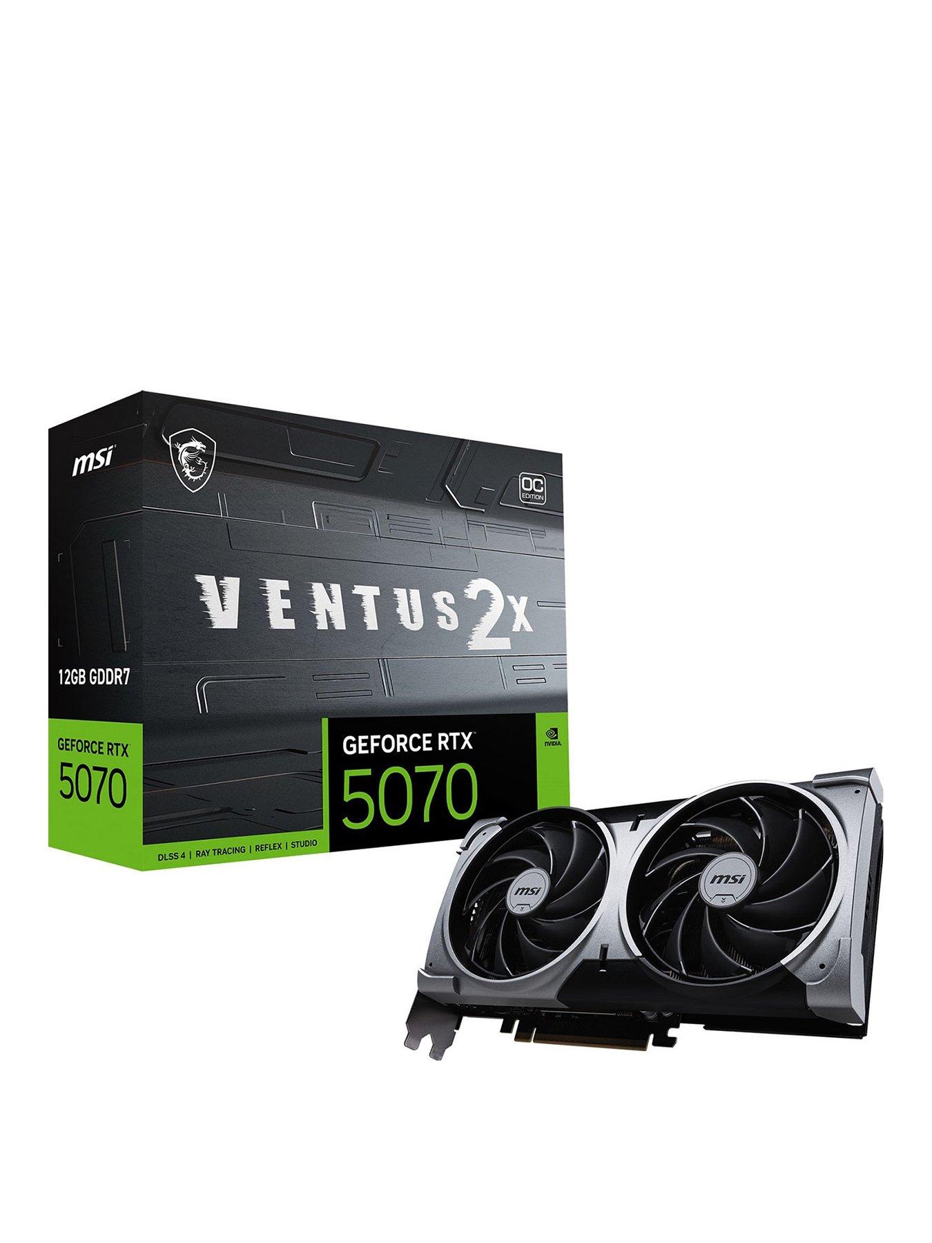 MSI Ventus 2X OC GeForce RTX 5070 12GB Graphics Card