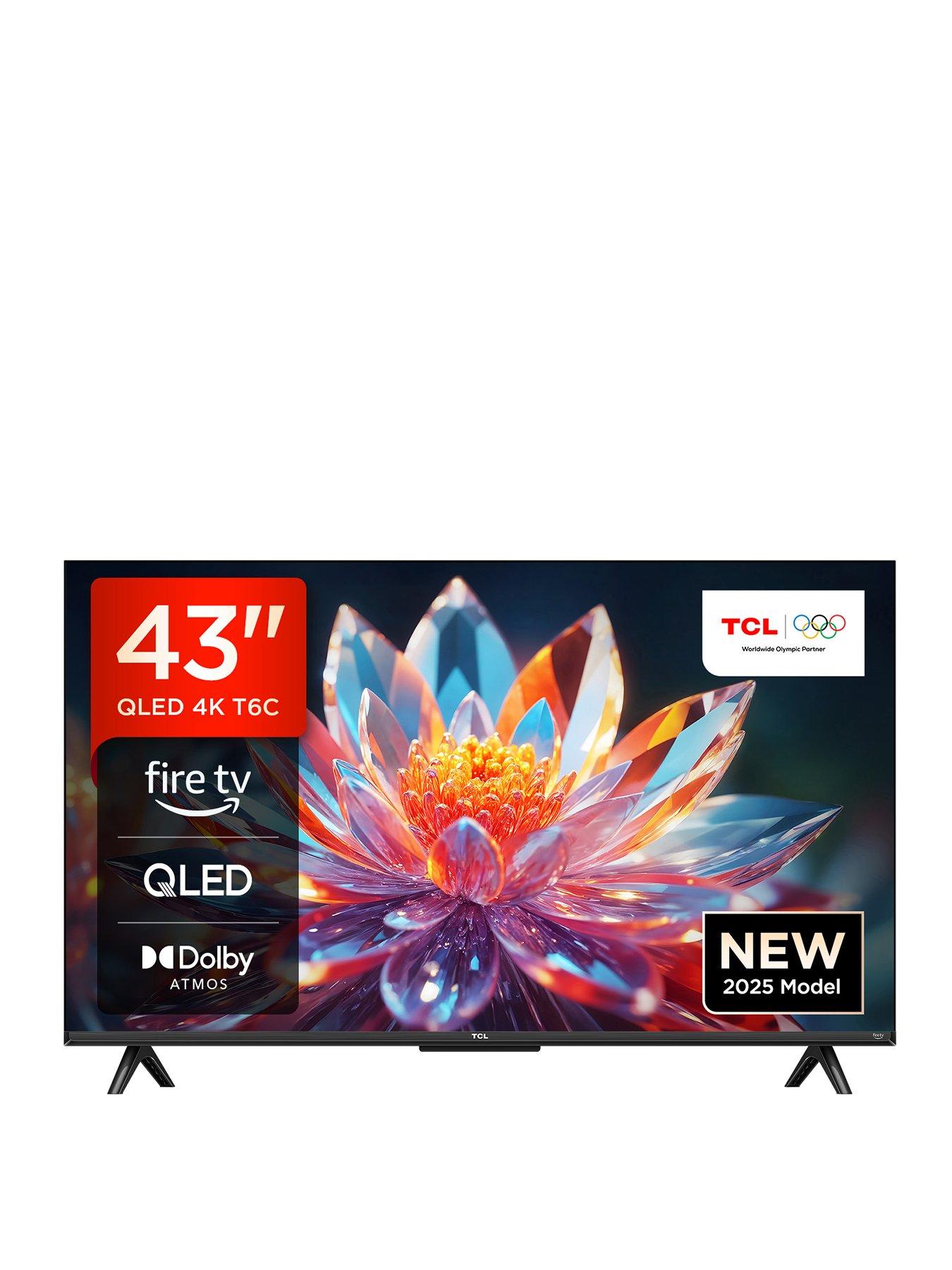 tcl-43t6c-uk-43-inch-4k-qled-fire-tv-withnbspfreely