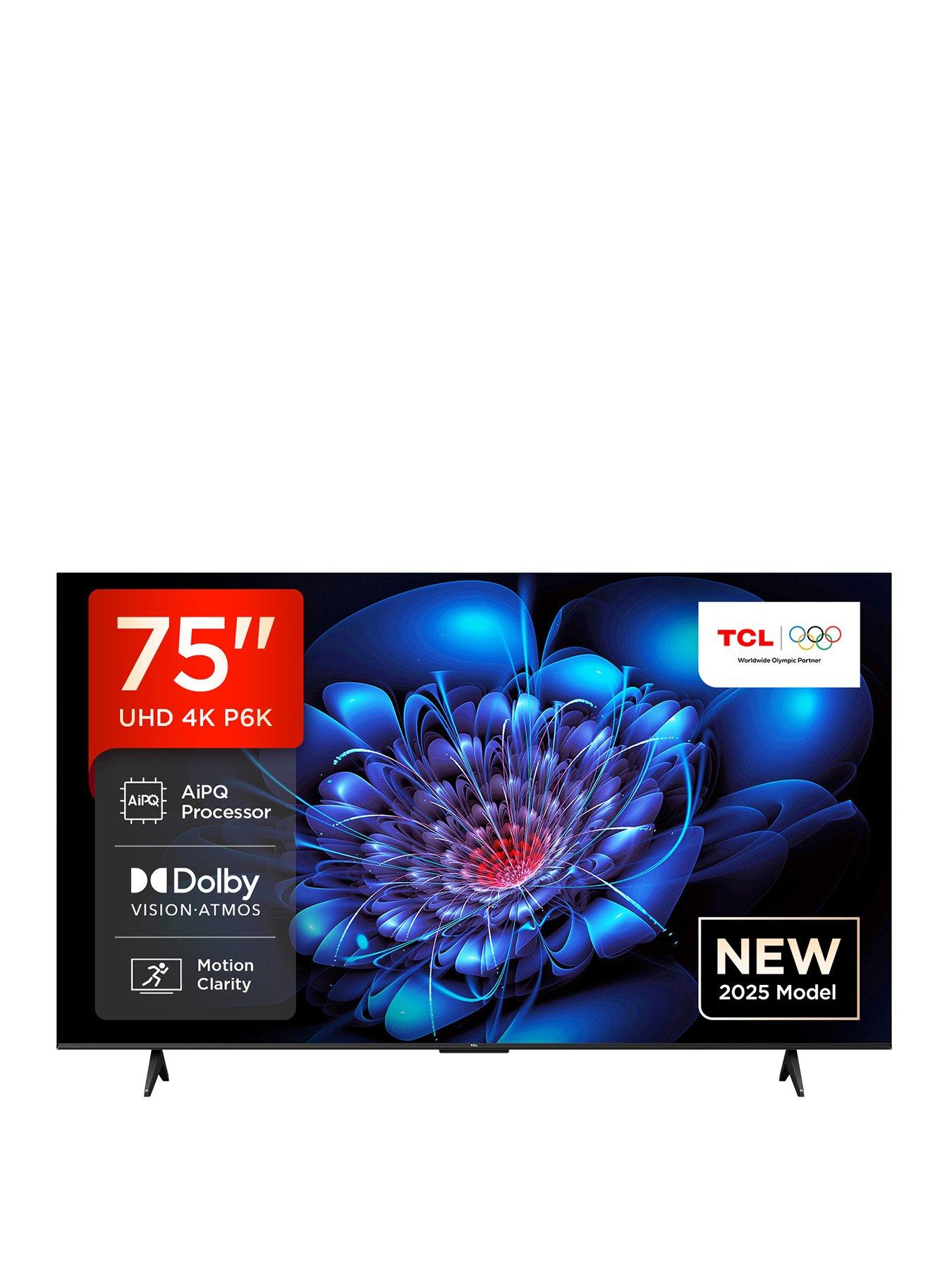 tcl-75p6knbsp75-inch-4k-ultra-hd-hdr-framelessnbspgoogle-smartnbsptv