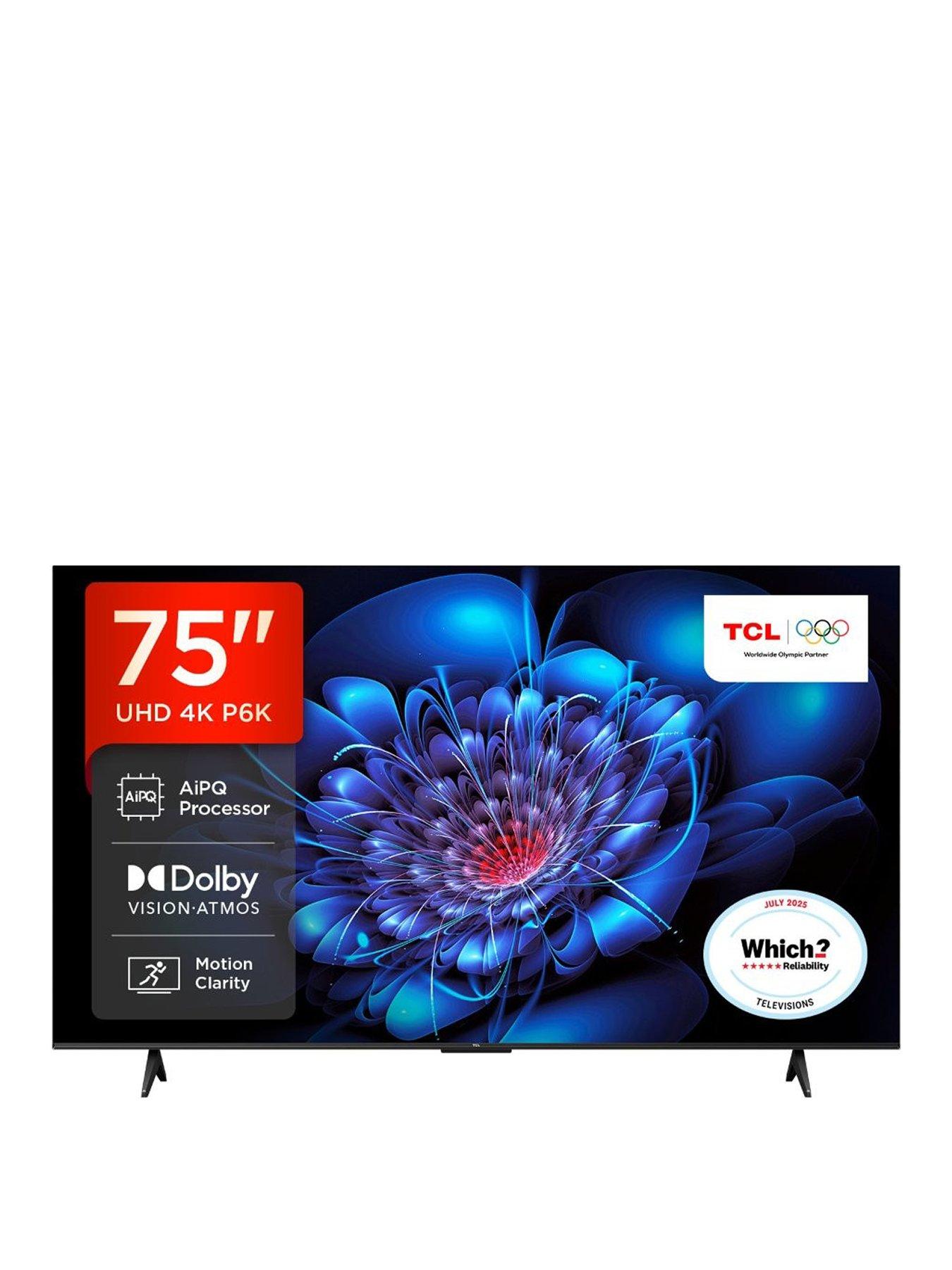 tcl-75p6knbsp75-inch-4k-ultra-hd-hdr-framelessnbspgoogle-smartnbsptv