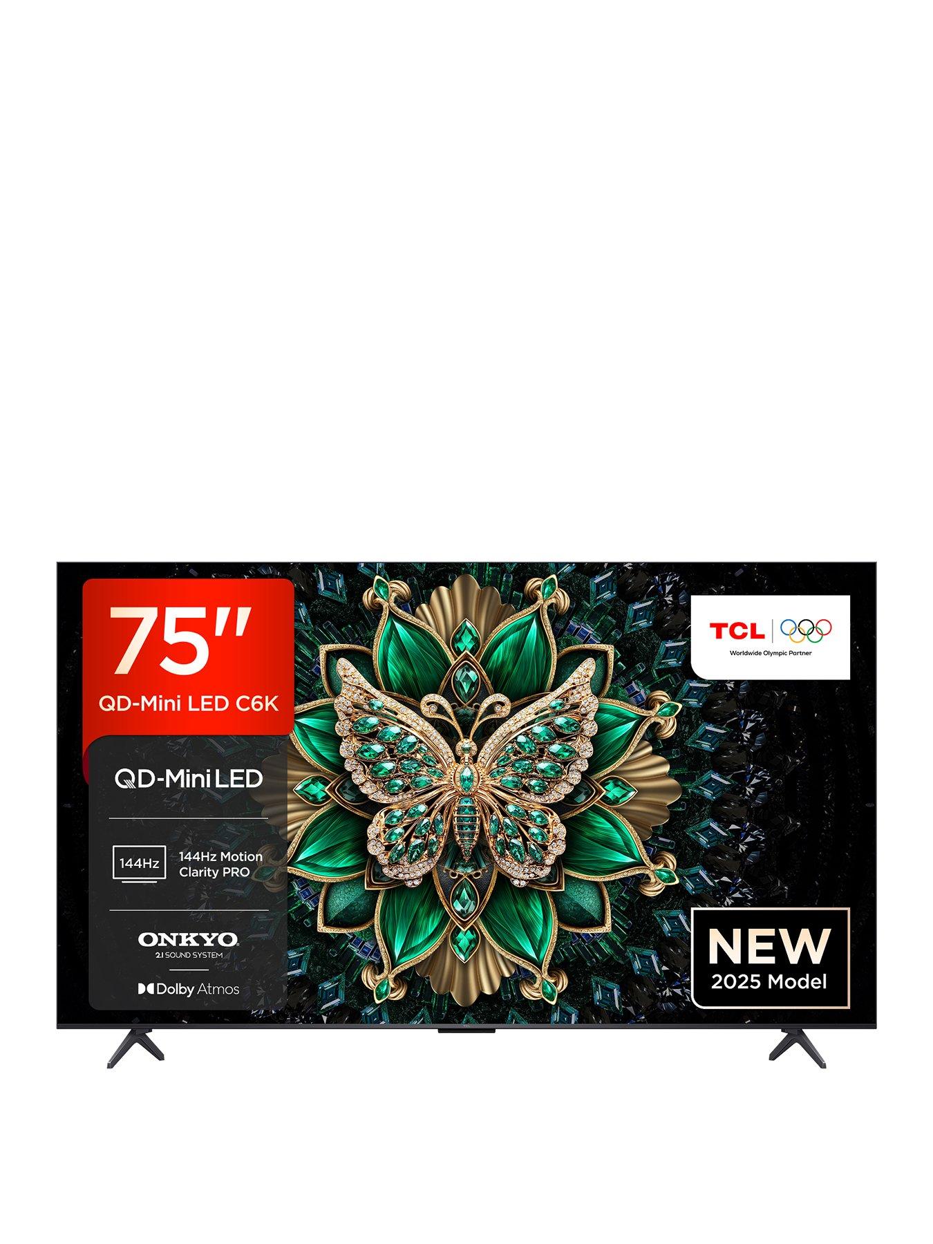  image of tcl-75c6k-uk-75-inch-c6k-premium-qd-mini-led-4k-ultra-hdnbsp144hz-googlenbsptv