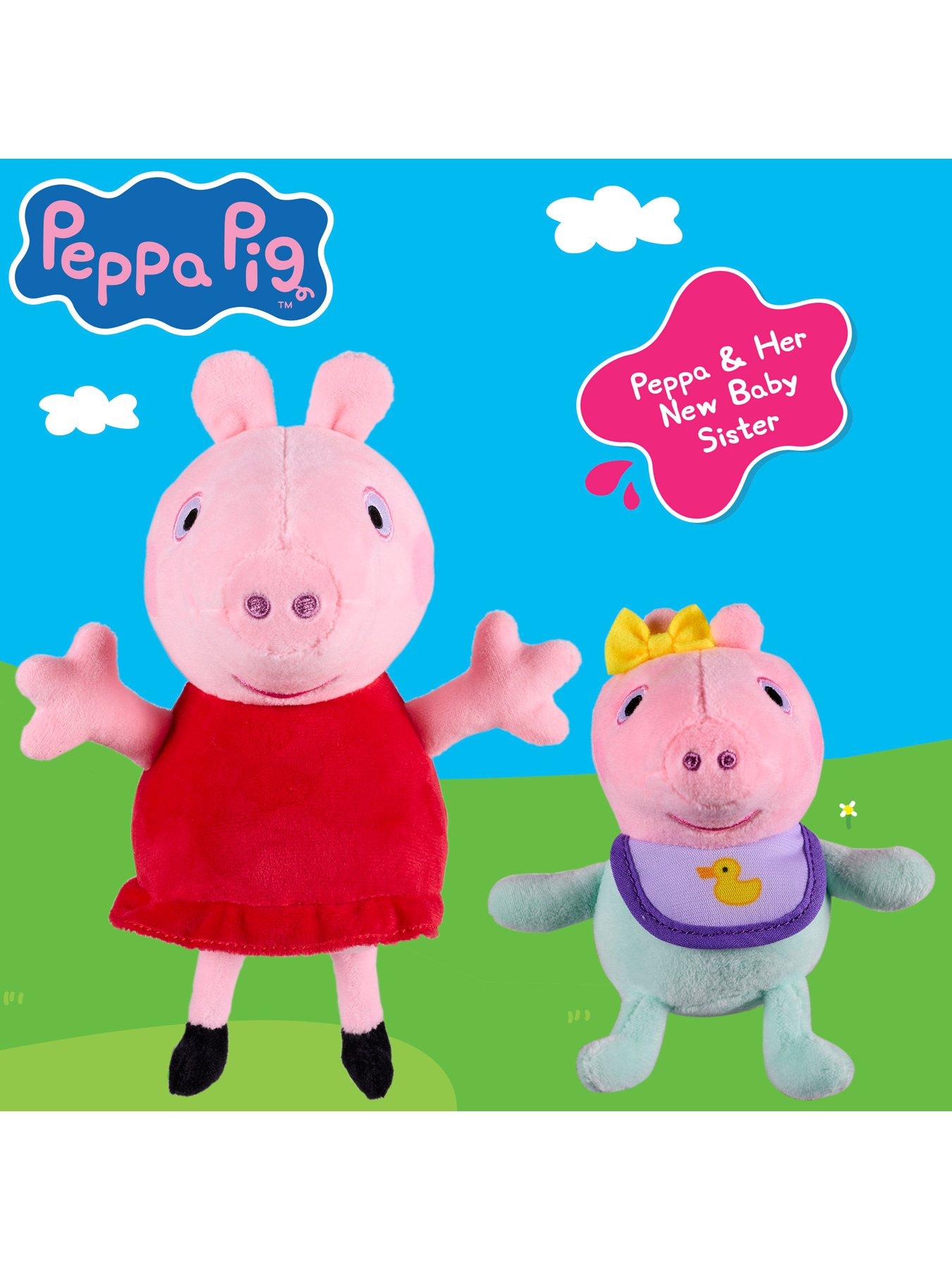 Image 5 of 5 of Peppa Pig Peppa and Evie Plush Toy