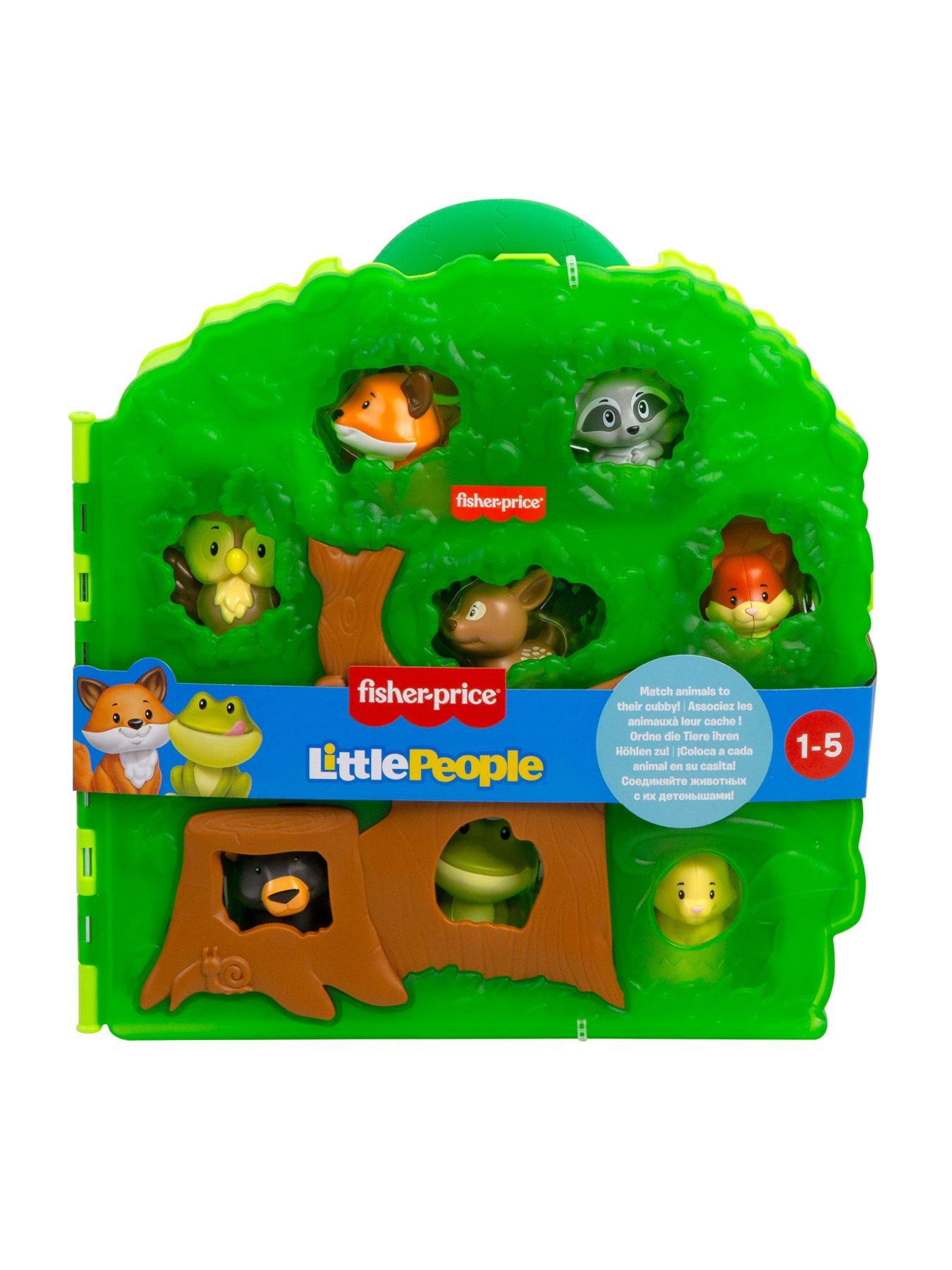 Image 7 of 7 of Fisher-Price Little People Little People Forest Friends Carry Case Toddler Playset with Figures, 9 Pieces