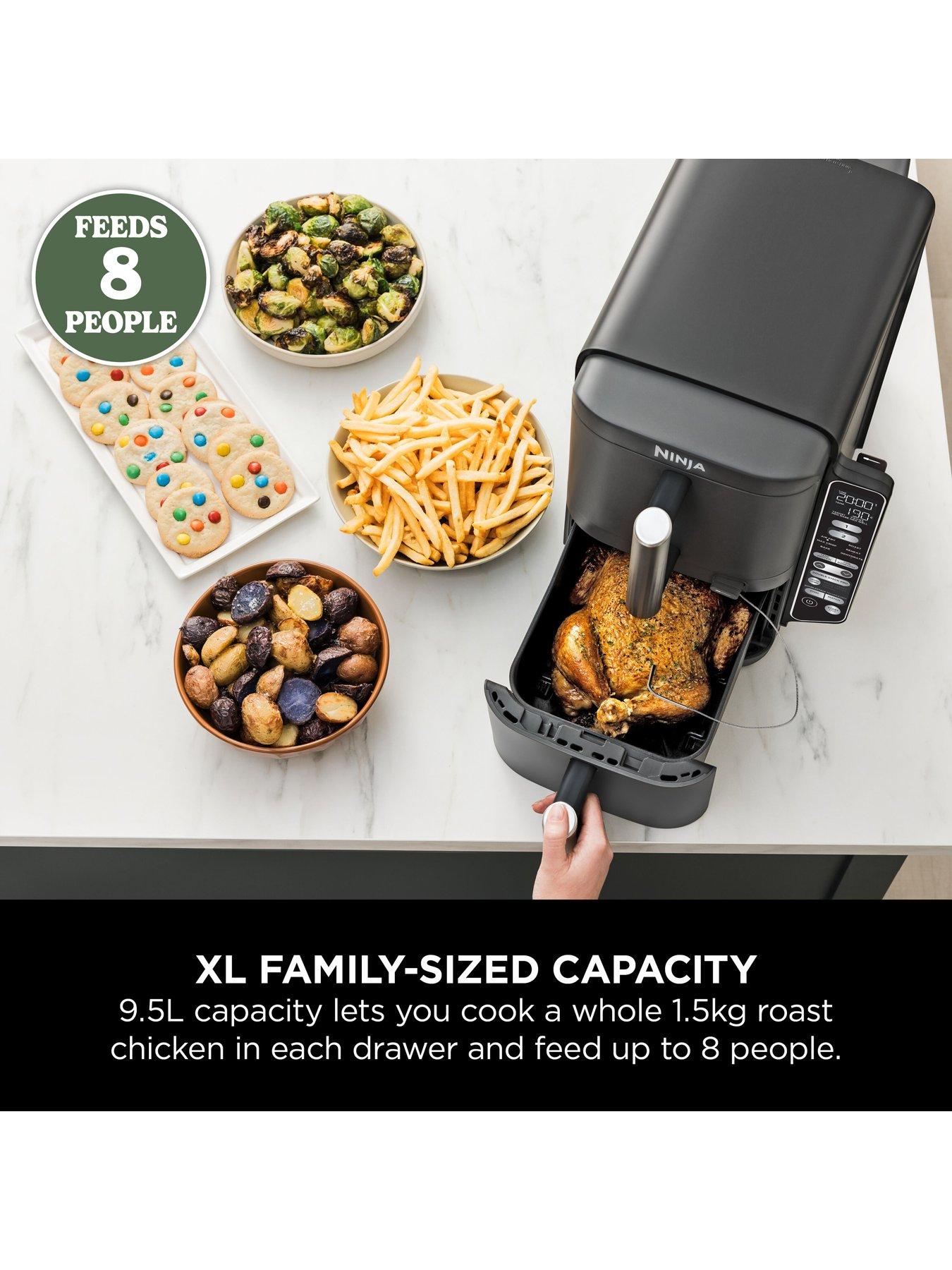  image of ninja-double-stack-xl-2-level-air-fryer-with-smart-cook-system-95l-sl451uk
