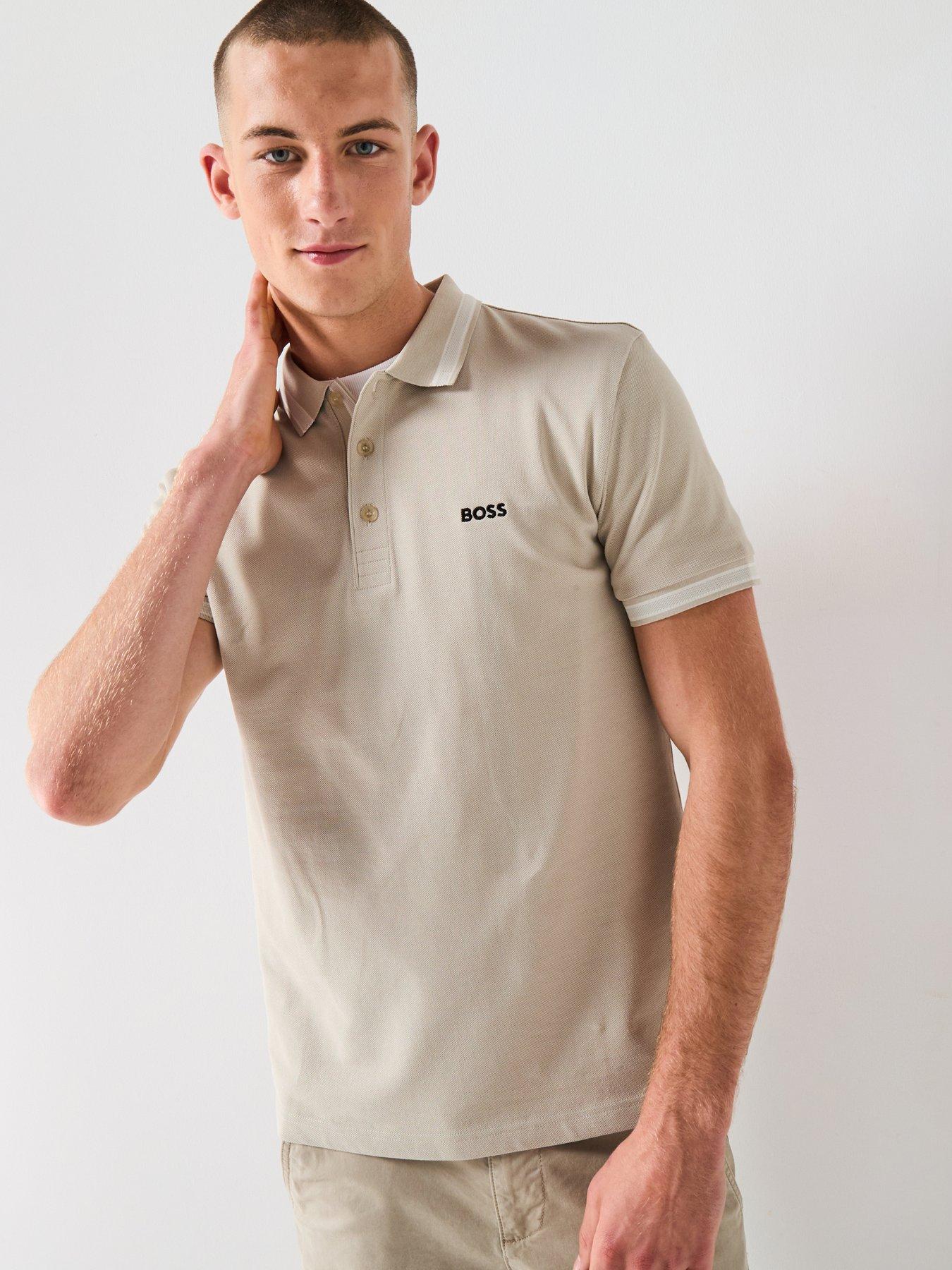 undefined Paddy Regular Fit Tipping Polo Shirt - Beige