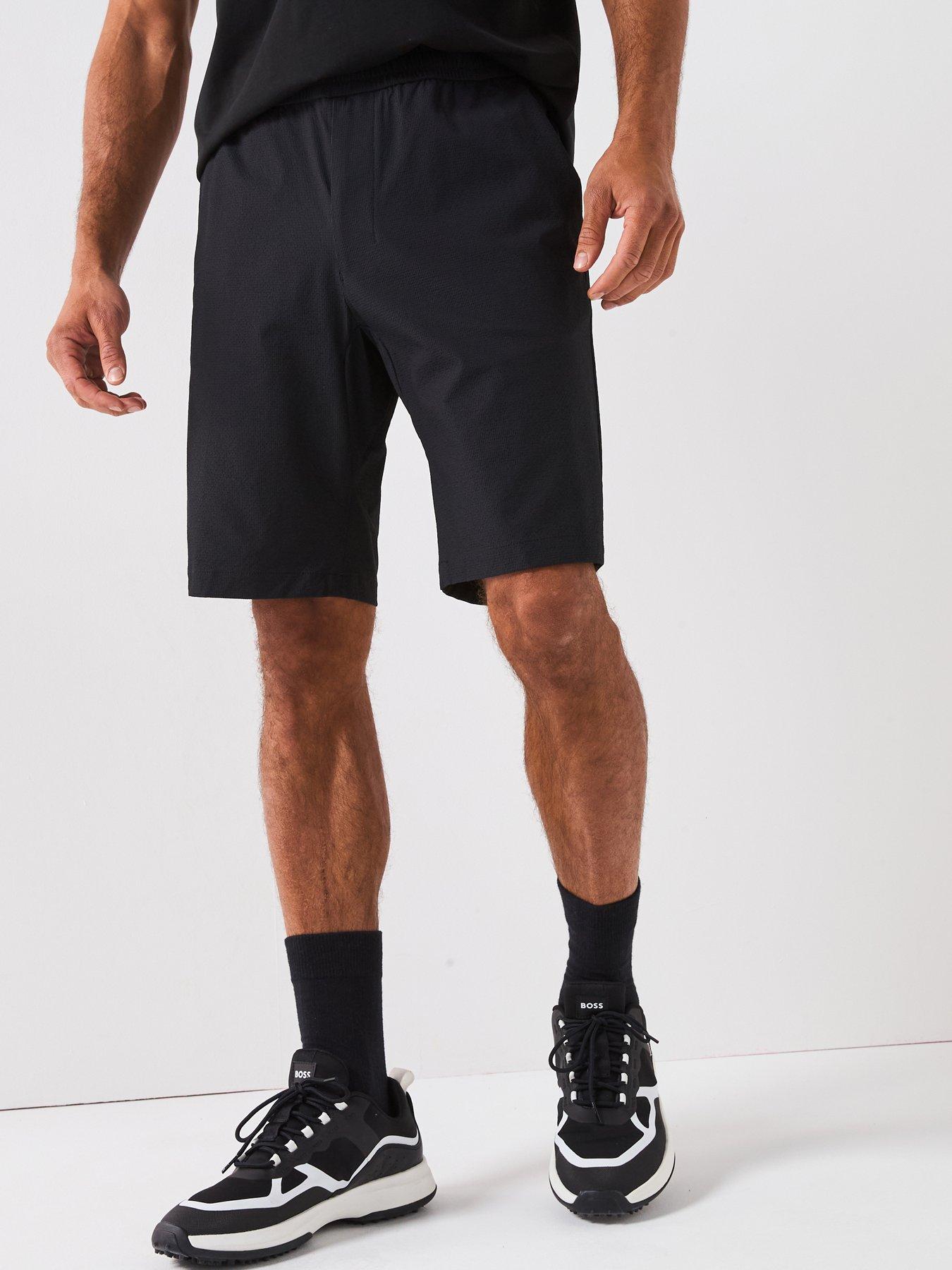 undefined Flex Seersucker Shorts - Black