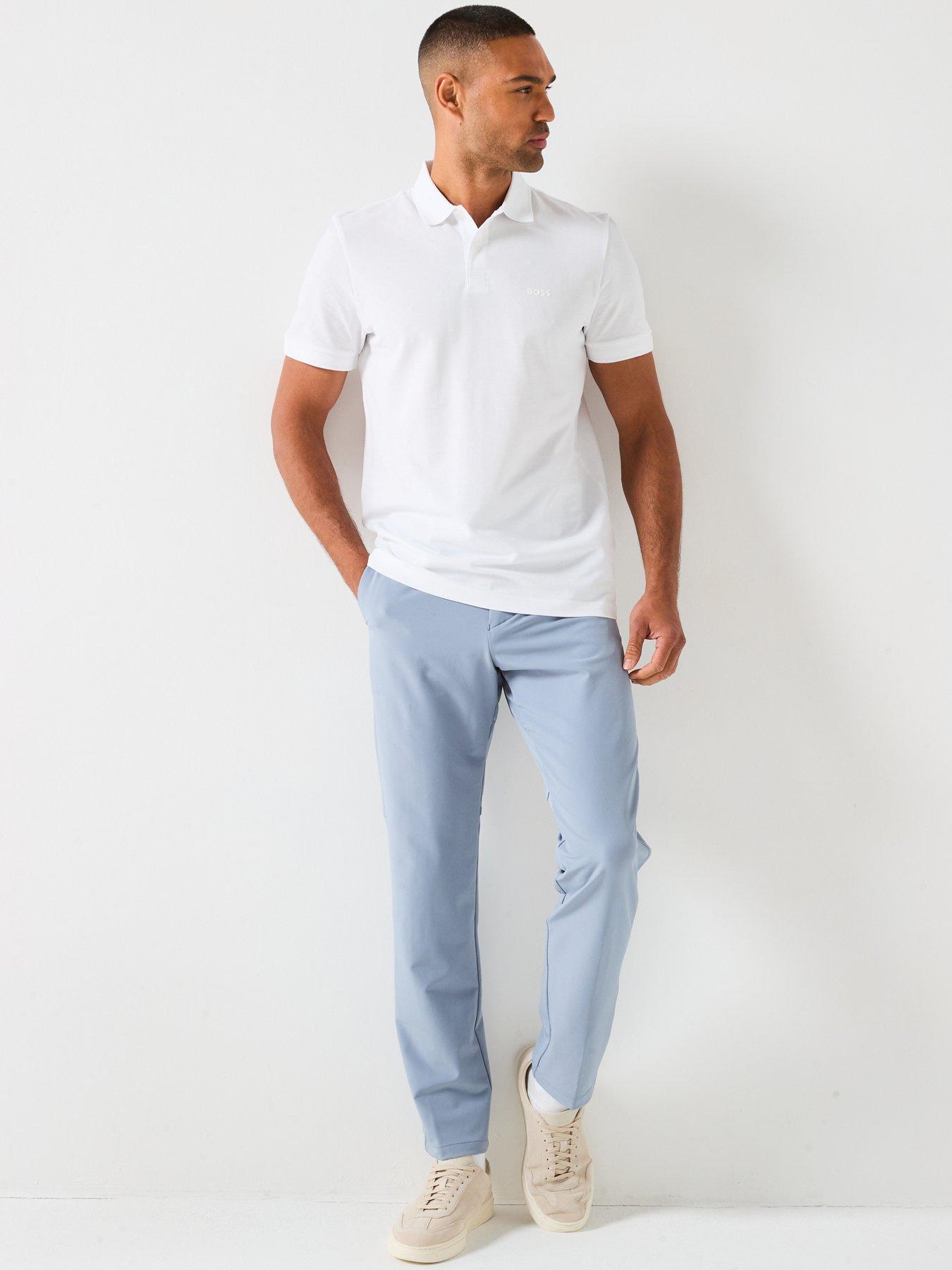 Image 3 of 6 of BOSS Commuter Techlite Trousers - Light Grey