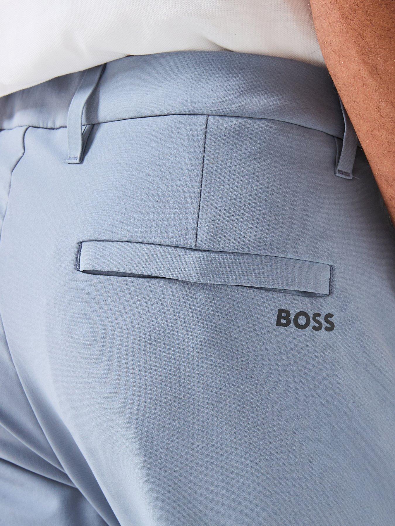 Image 4 of 6 of BOSS Commuter Techlite Trousers - Light Grey