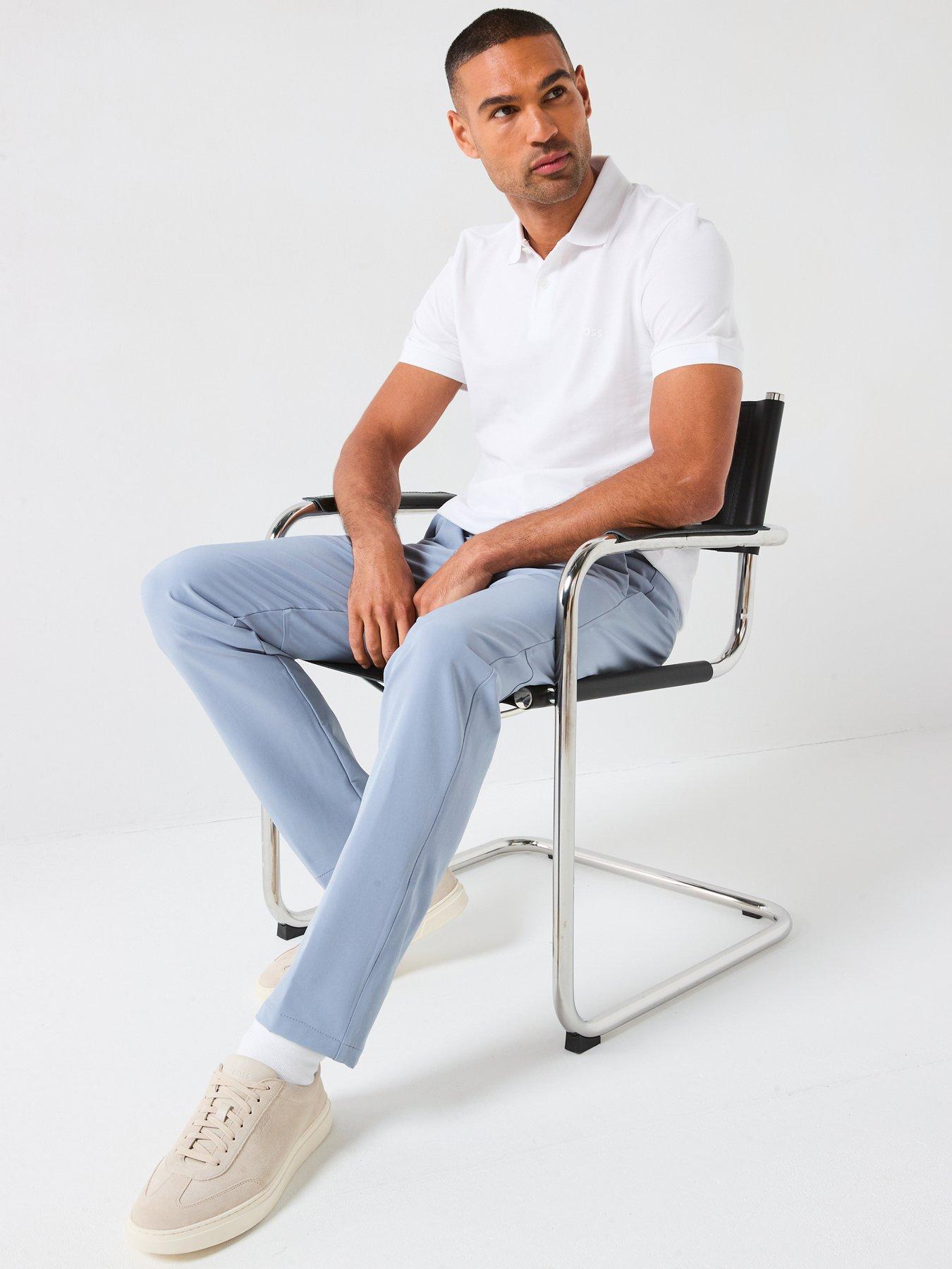 Image 5 of 6 of BOSS Commuter Techlite Trousers - Light Grey