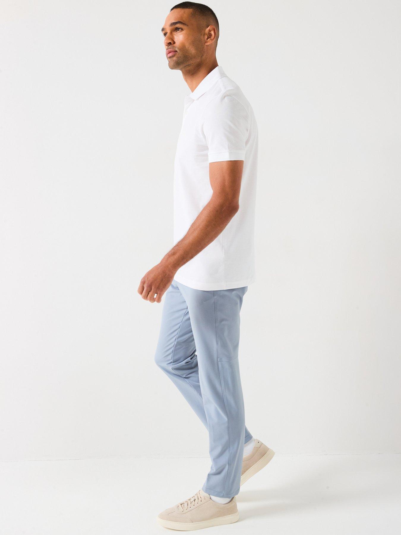 Image 6 of 6 of BOSS Commuter Techlite Trousers - Light Grey