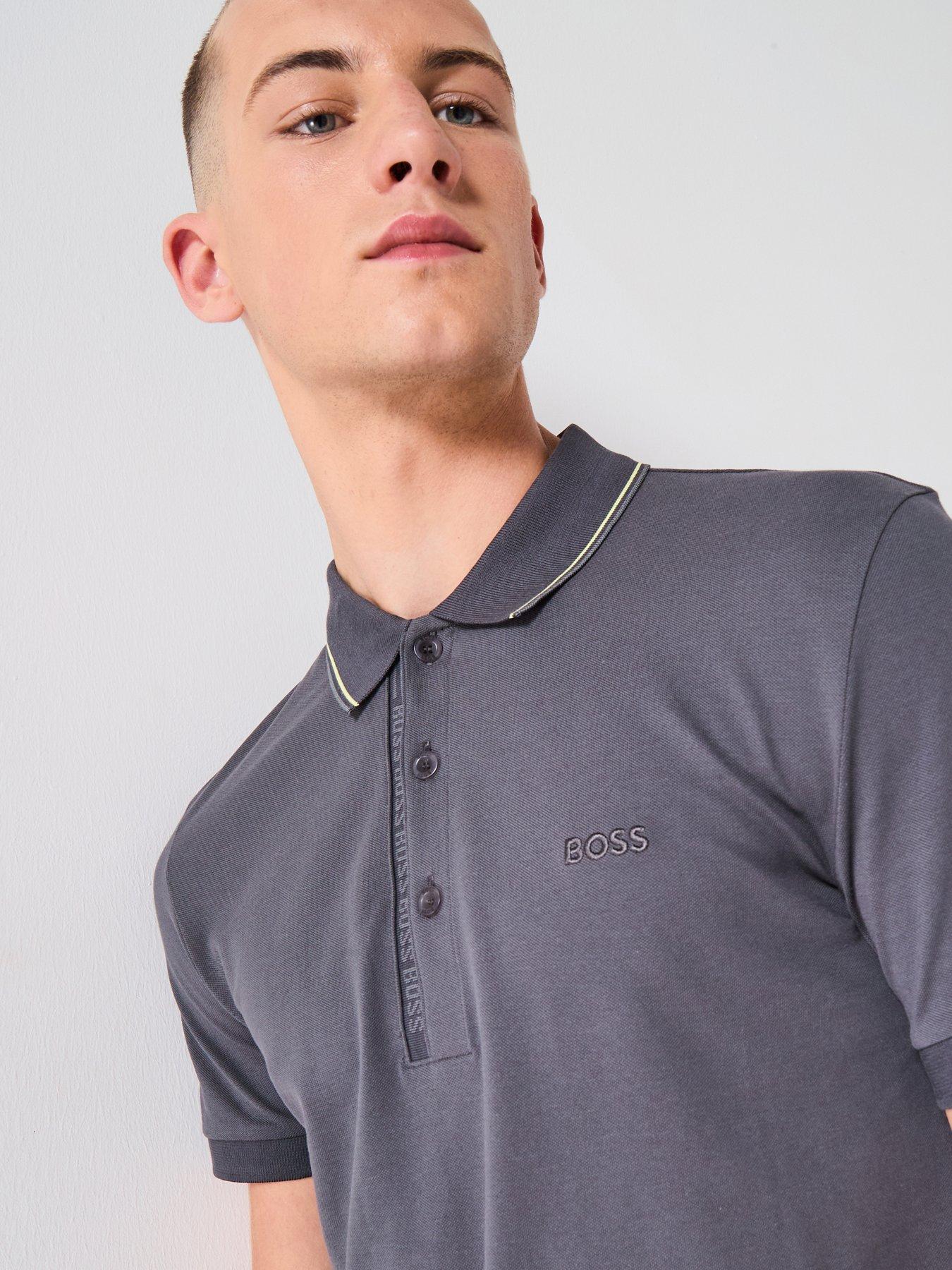 undefined Paule 4 Slim Fit Polo Shirt - Dark Grey