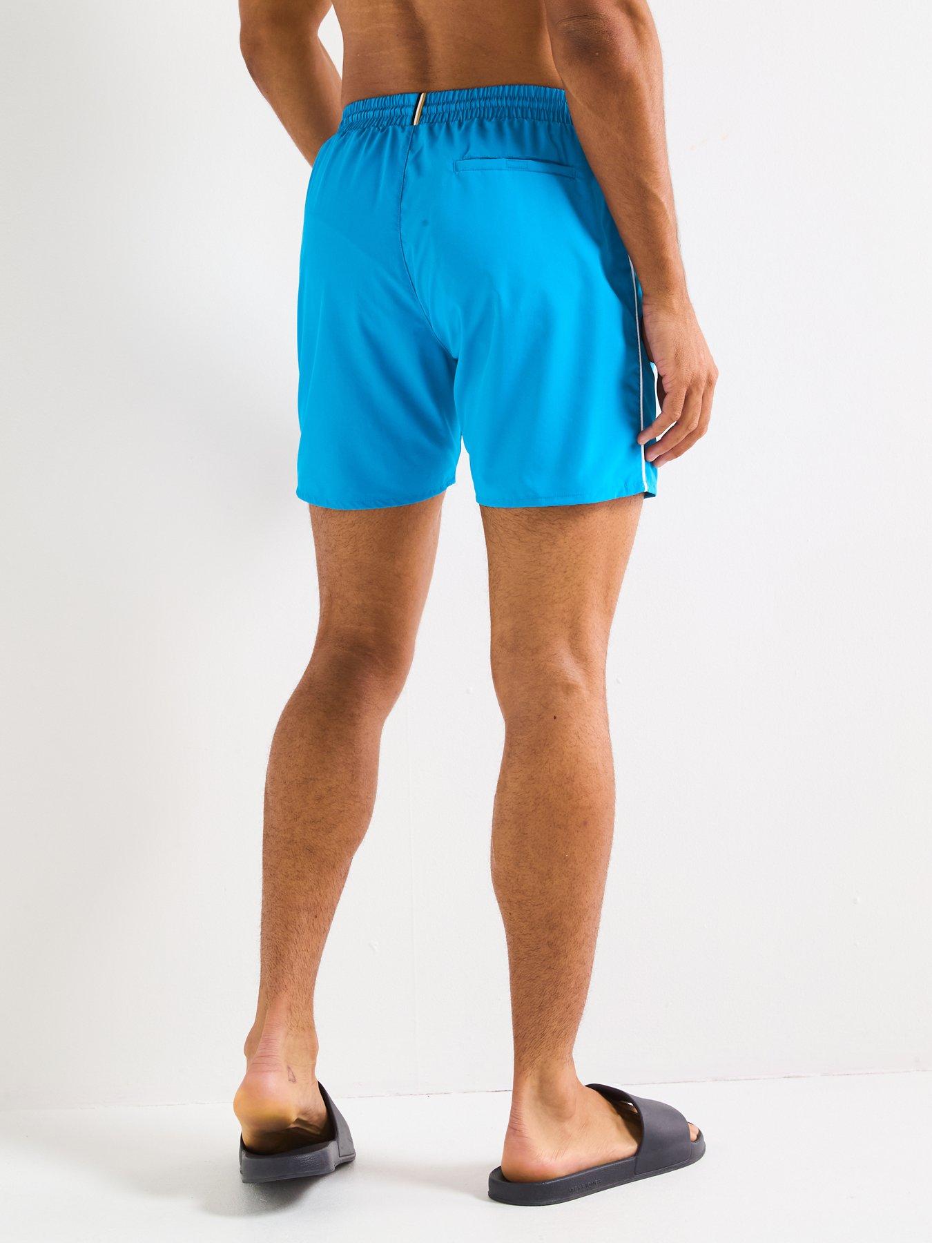 Image 2 of 4 of BOSS Starfish Swim Shorts - Blue