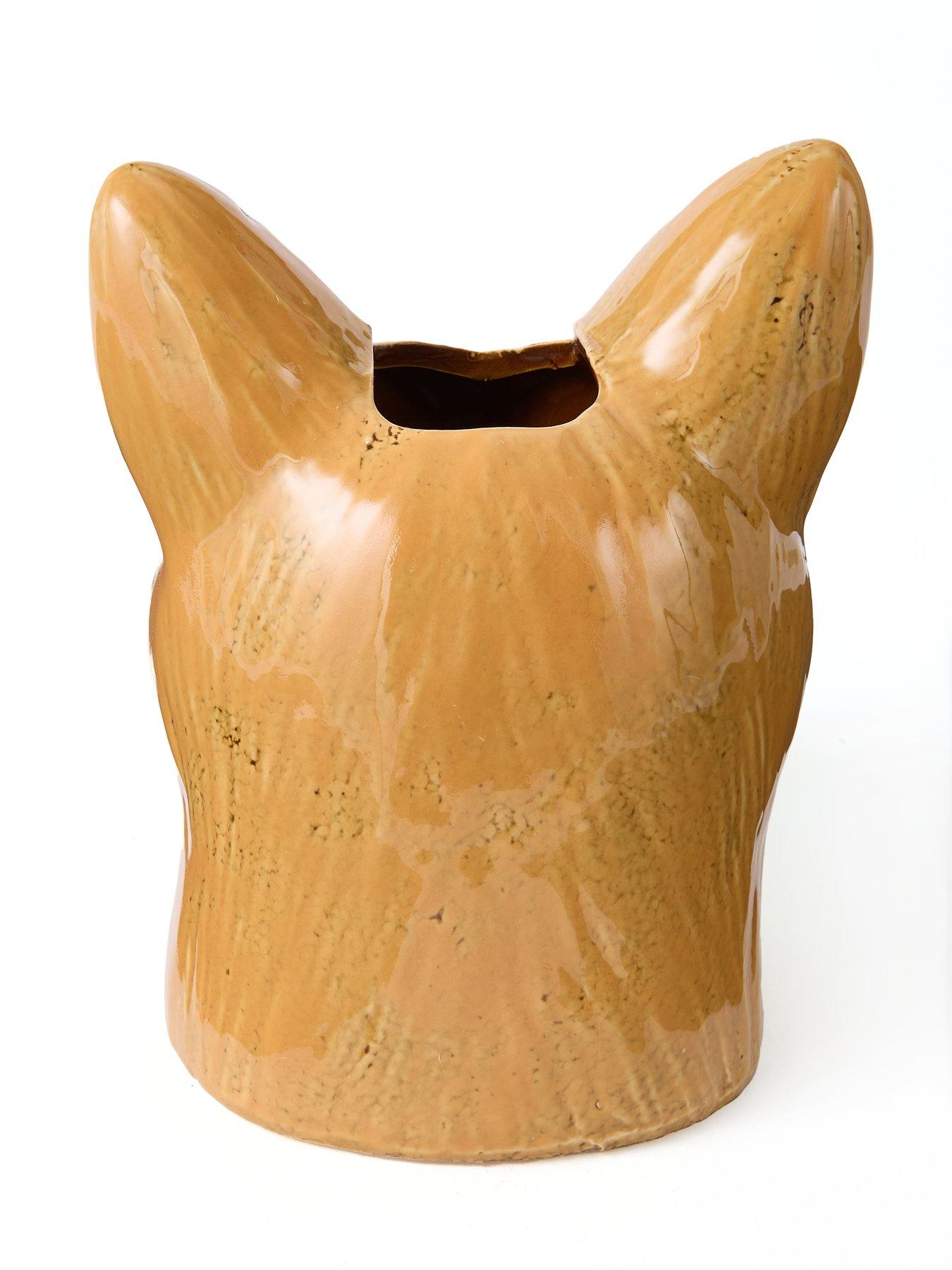 Image 5 of 6 of Heaven Sends Fox Head Planter Autumn Decoration