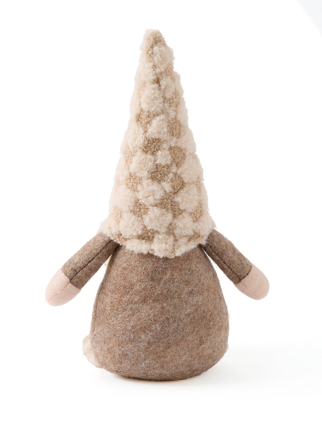 Image 4 of 6 of Heaven Sends Gonk in Fluffy Check Hat Christmas Decoration