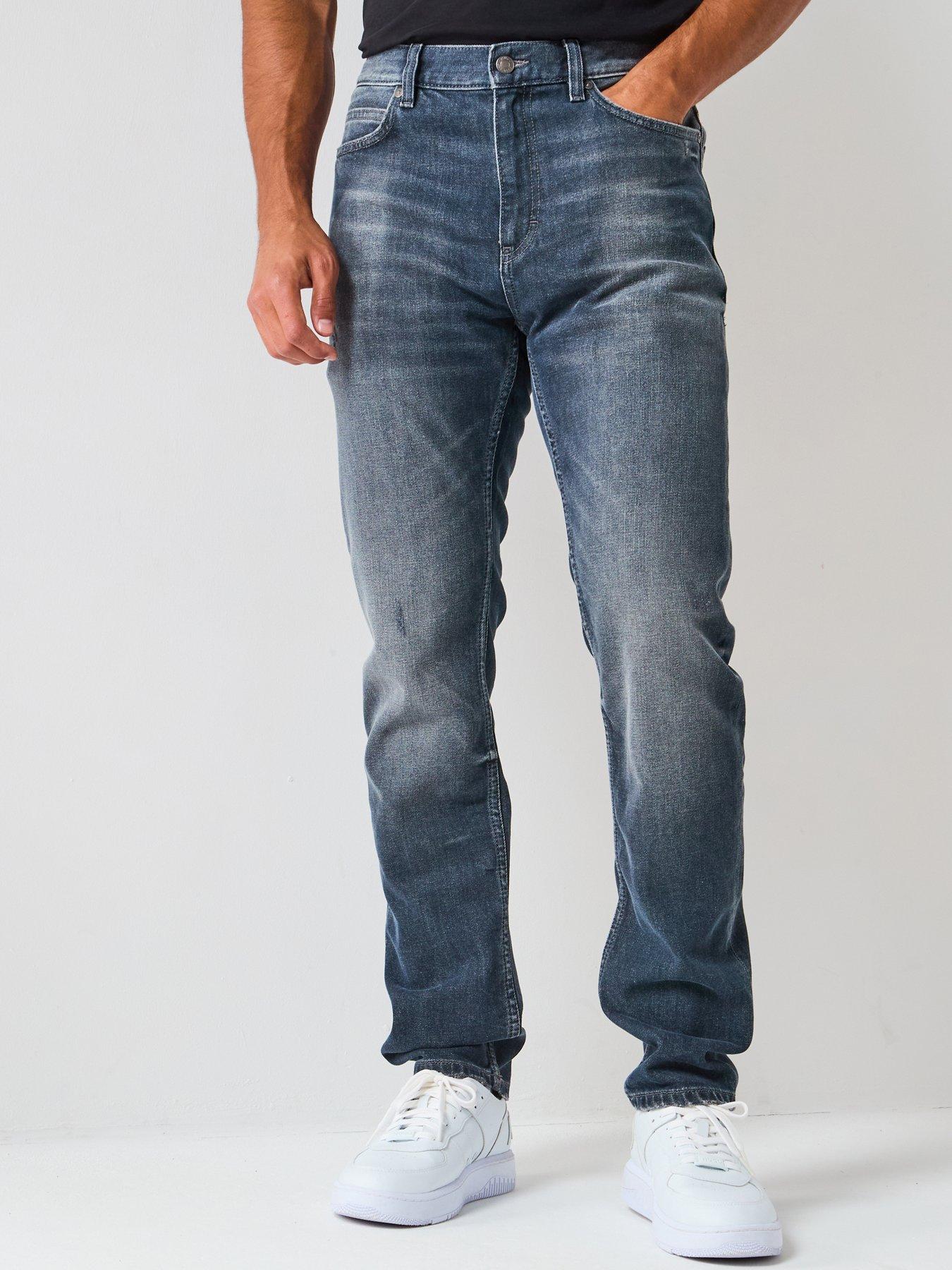 HUGO 708 Slim Fit Jeans - Mid Wash