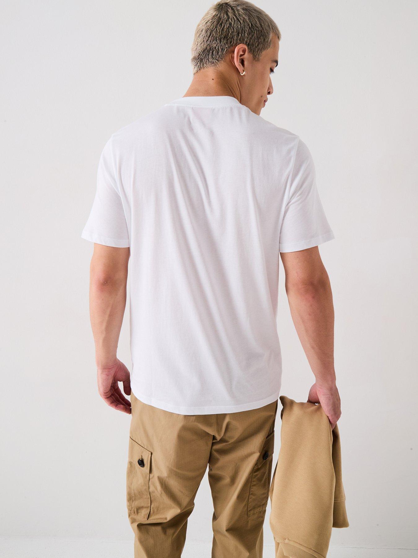 stillFront image of hugo-regular-fit-deterni-lips-graphic-t-shirt-white