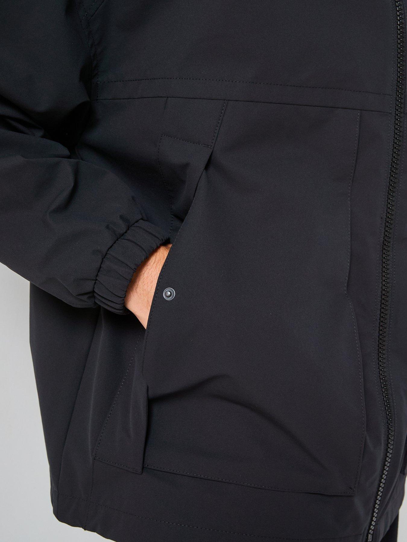 Image 5 of 6 of HUGO Blue Bod2531 Regular Fit International Logo Lightweight Jacket - Black