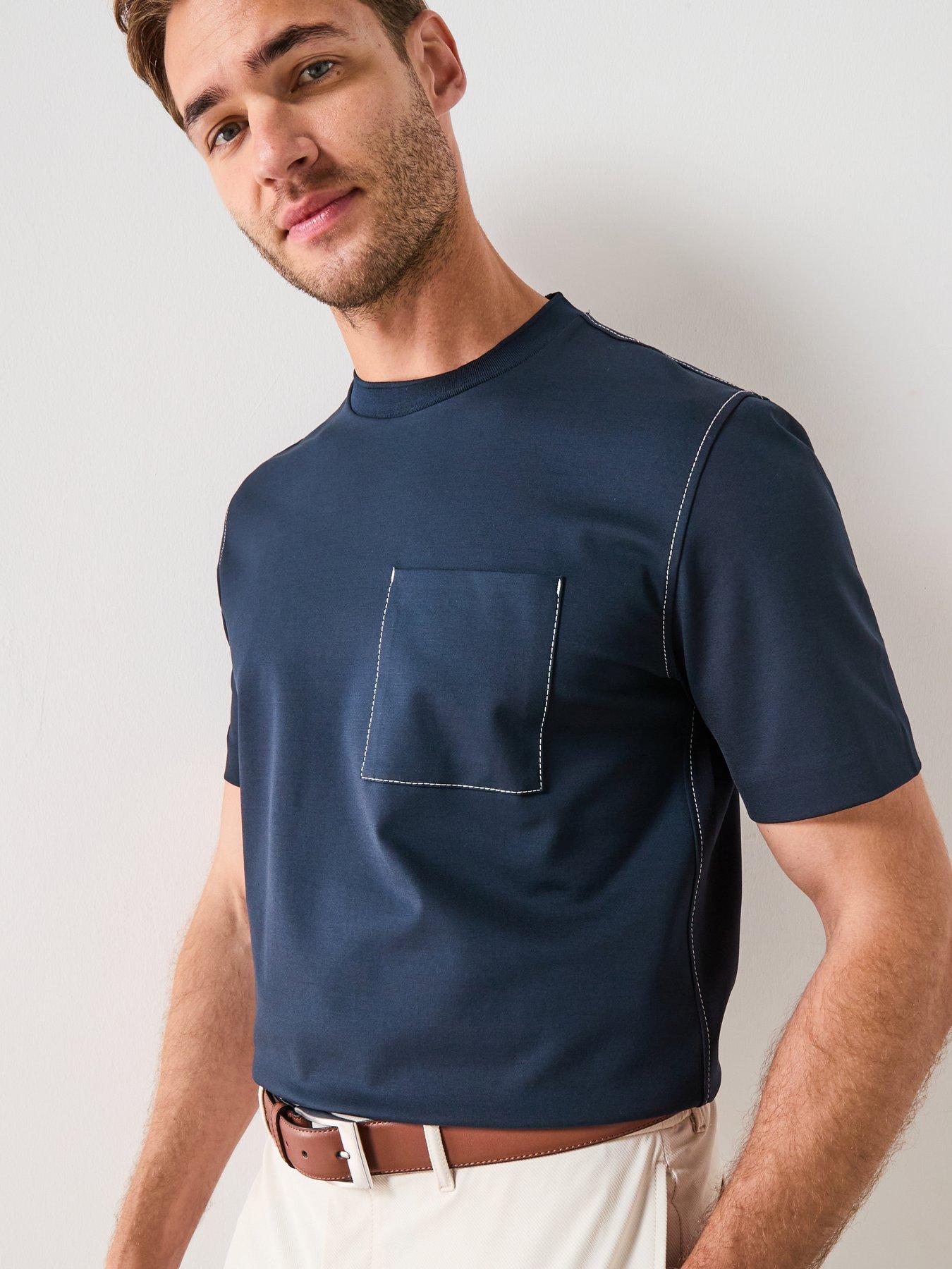 boss-c-taut-105-regular-fit-contrast-stitched-pocket-t-shirt-navy